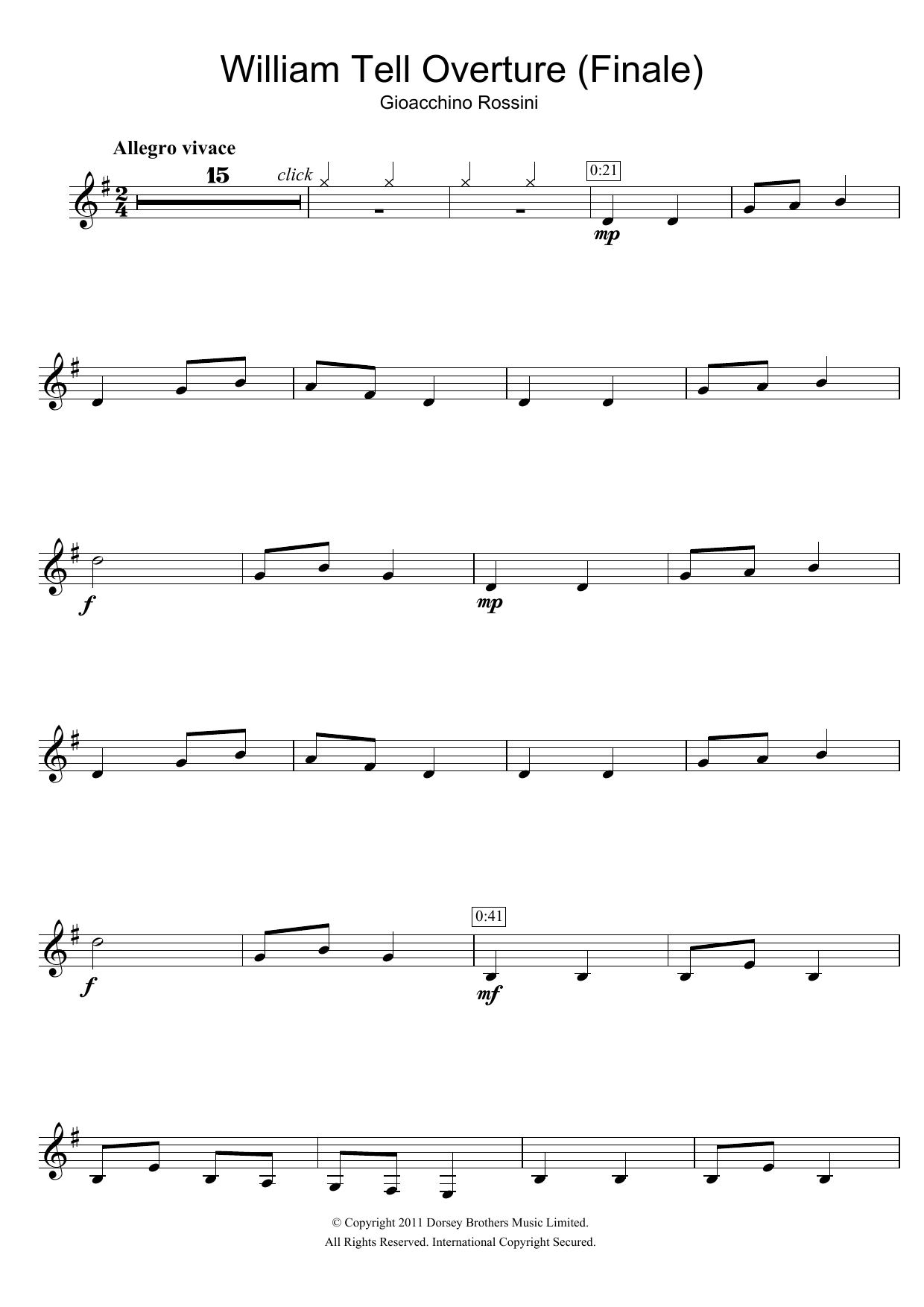 William Tell Overture (Finale) William Tell Overture (Finale)
