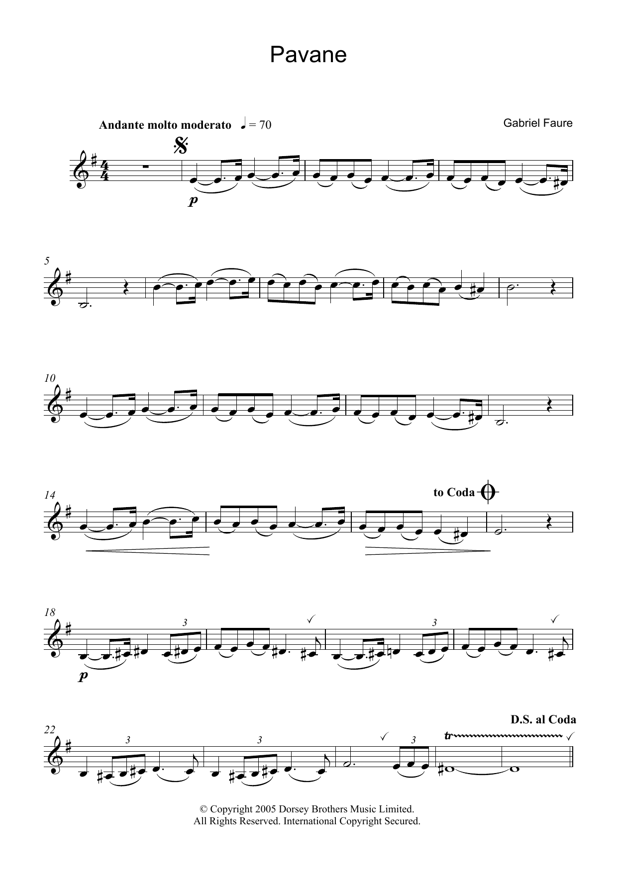 Pavane Pavane