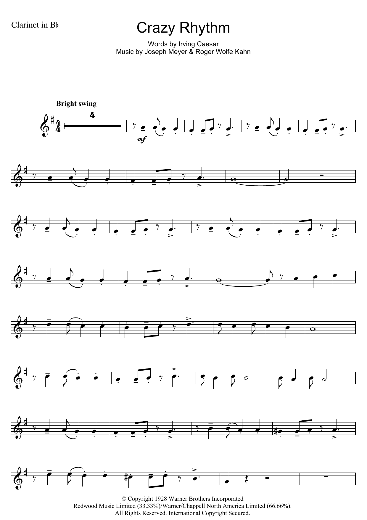Crazy Rhythm Crazy Rhythm