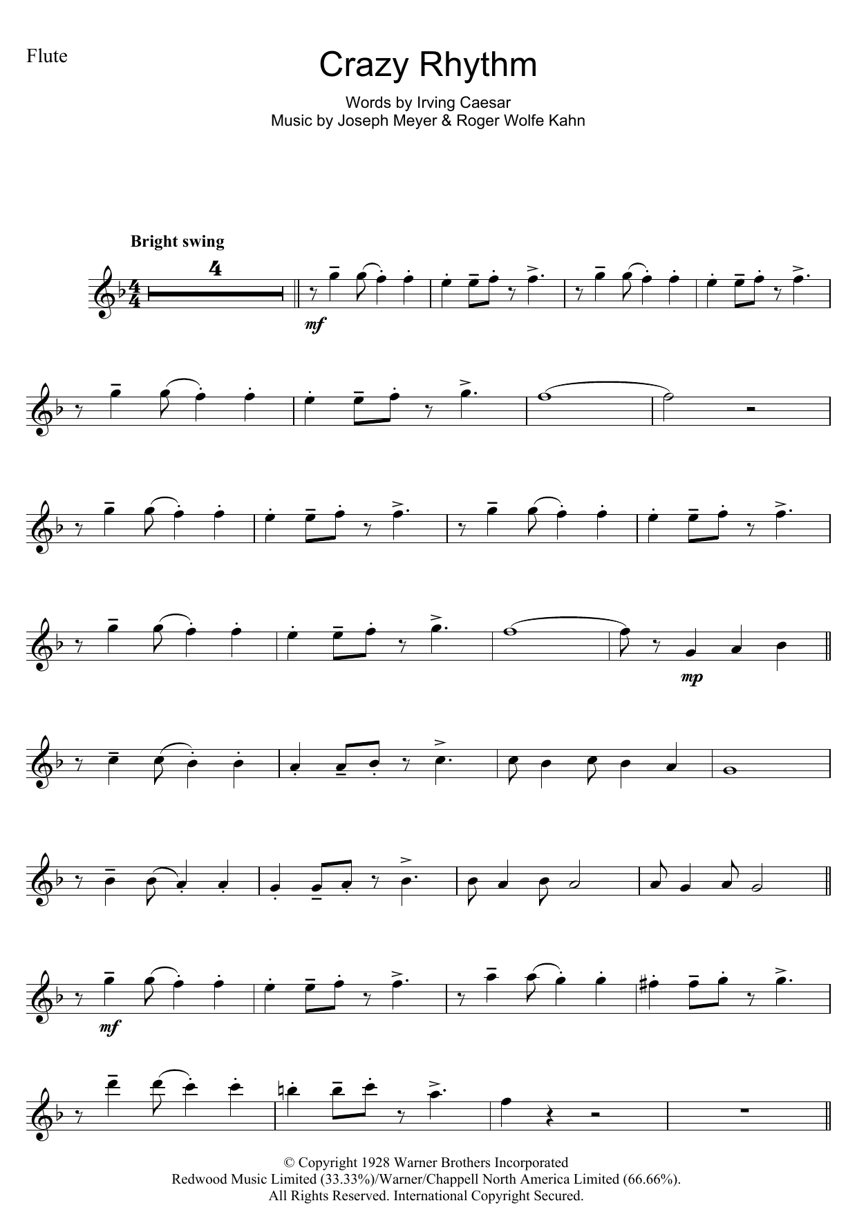 Crazy Rhythm Crazy Rhythm