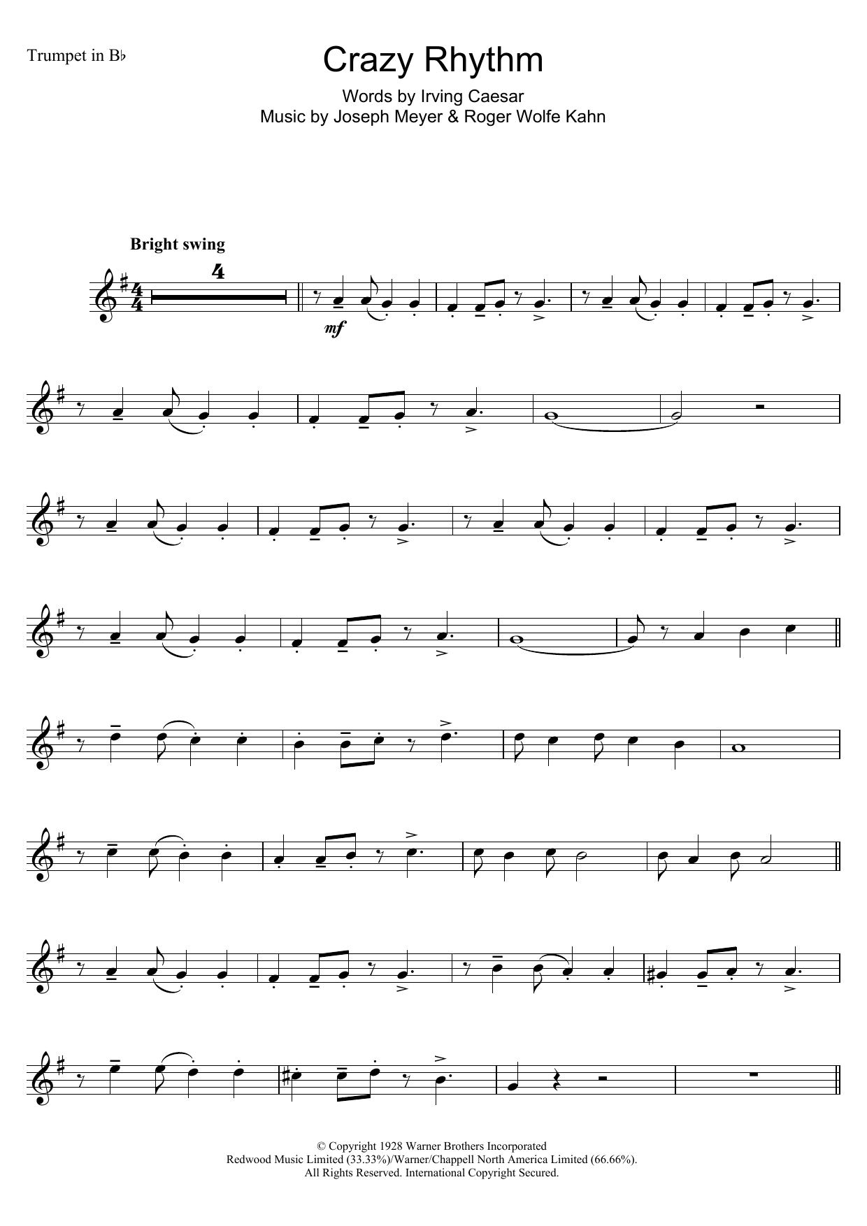 Crazy Rhythm Crazy Rhythm