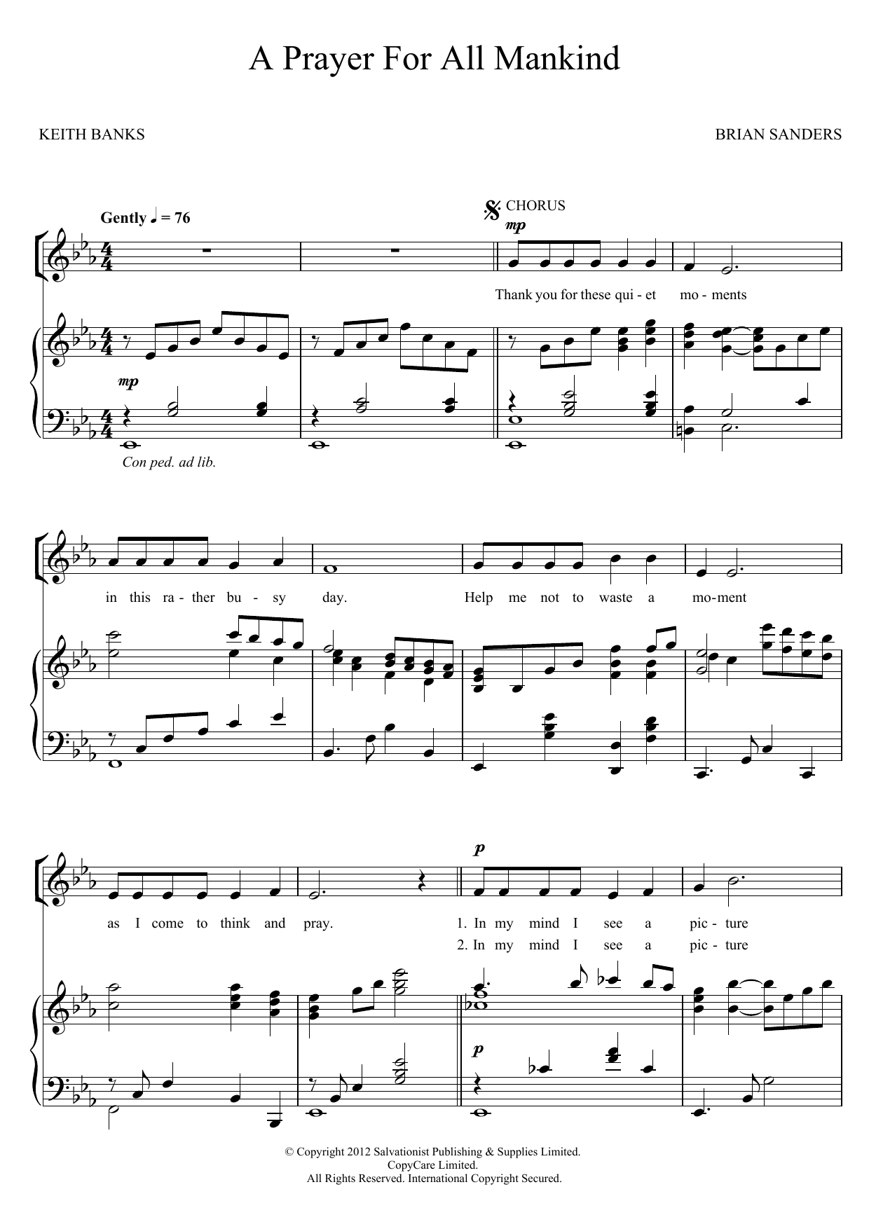 A Prayer For All Mankind A Prayer For All Mankind