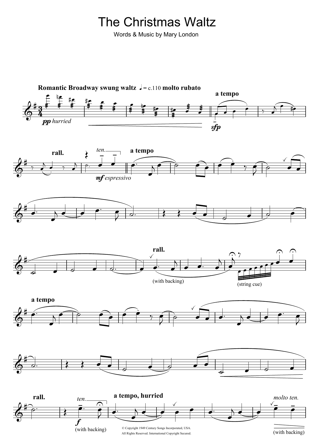 The Christmas Waltz