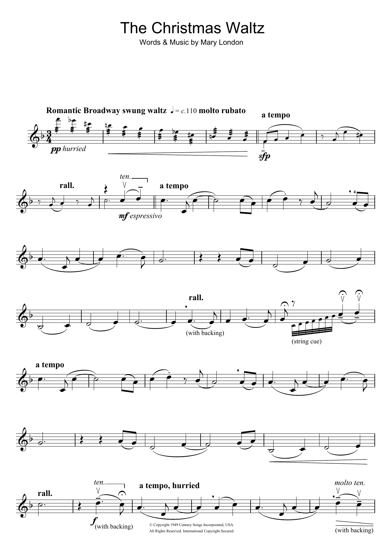 The Christmas Waltz