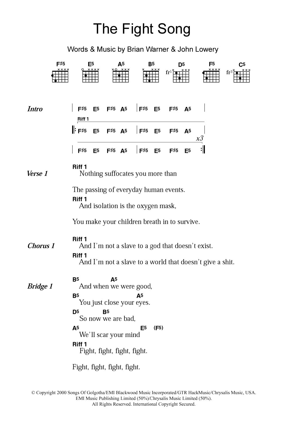The Fight Song The Fight Song