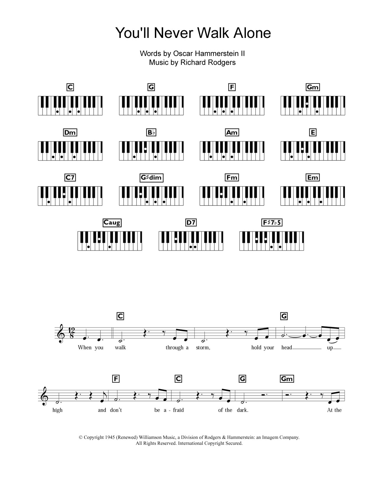 You’ll Never Walk Alone (from Carousel) You’ll Never Walk Alone (from Carousel)