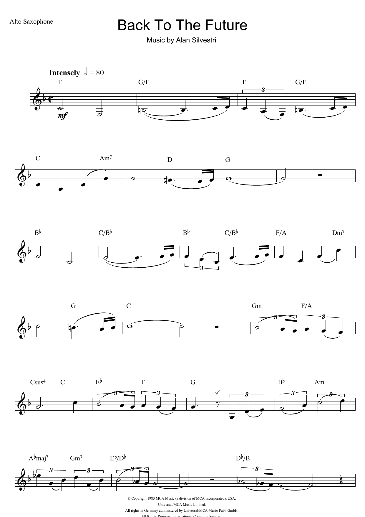 Back To The Future (Theme) Back To The Future (Theme)