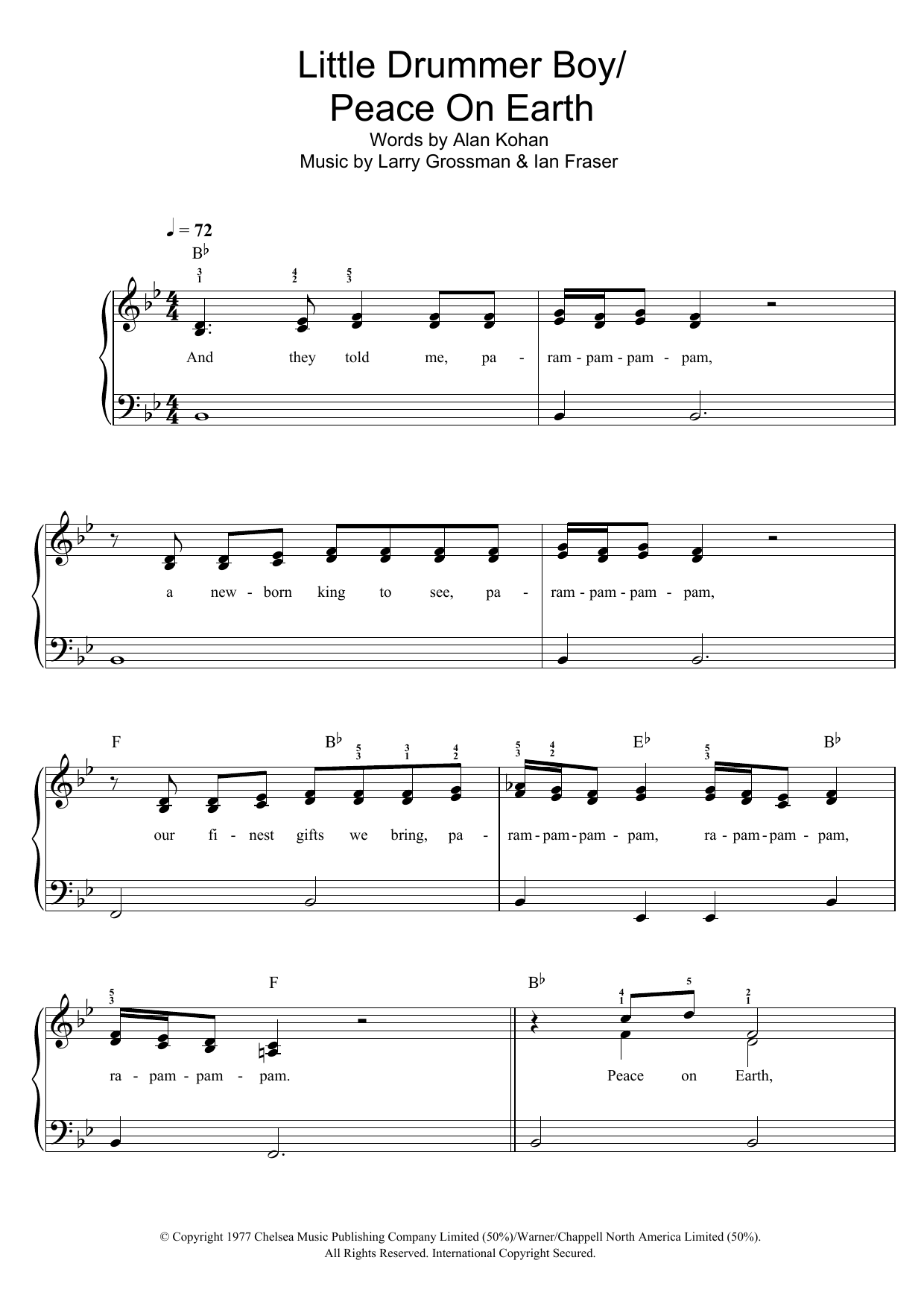 Peace On Earth / Little Drummer Boy Peace On Earth / Little Drummer Boy