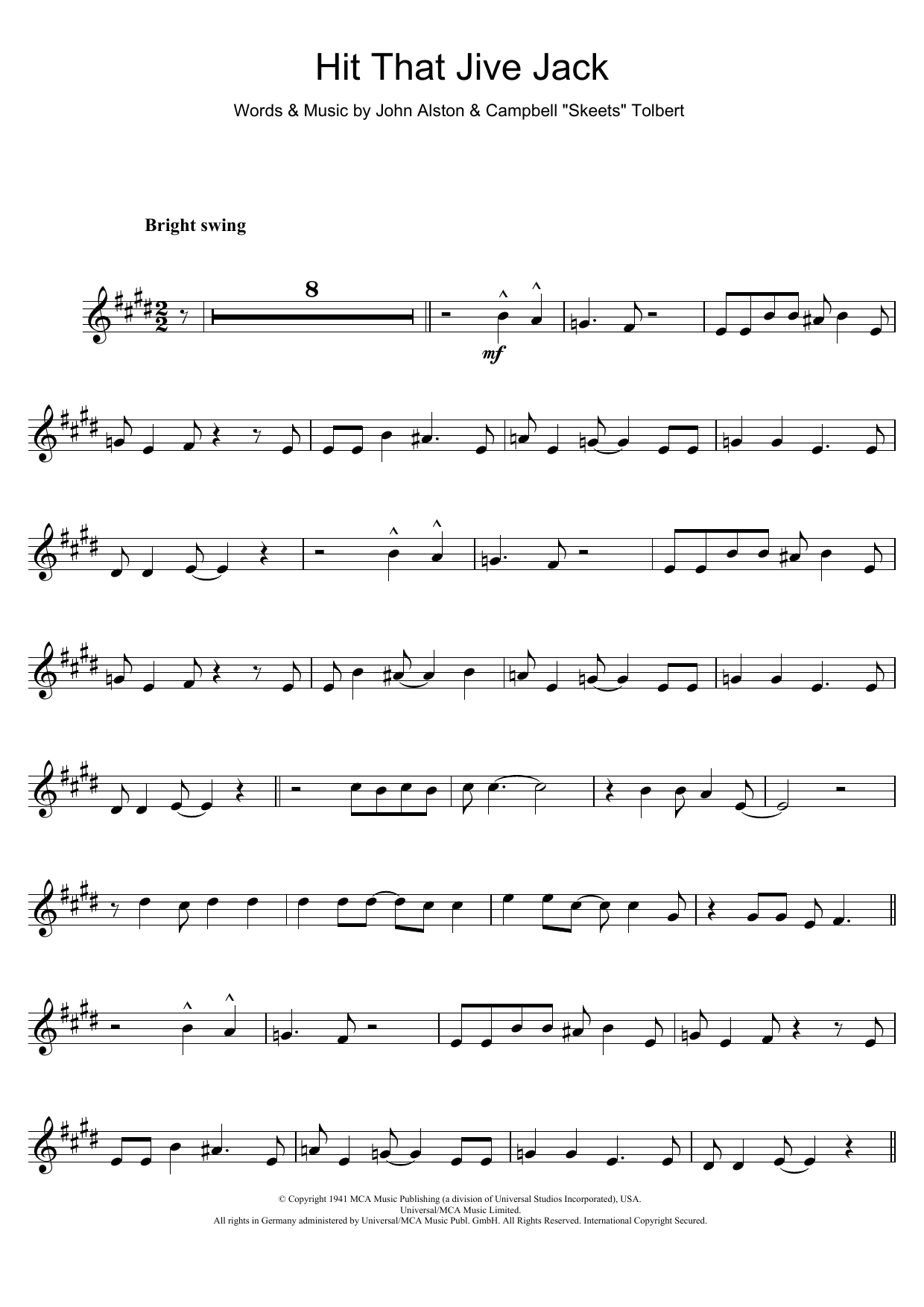 Hit That Jive Jack Hit That Jive Jack