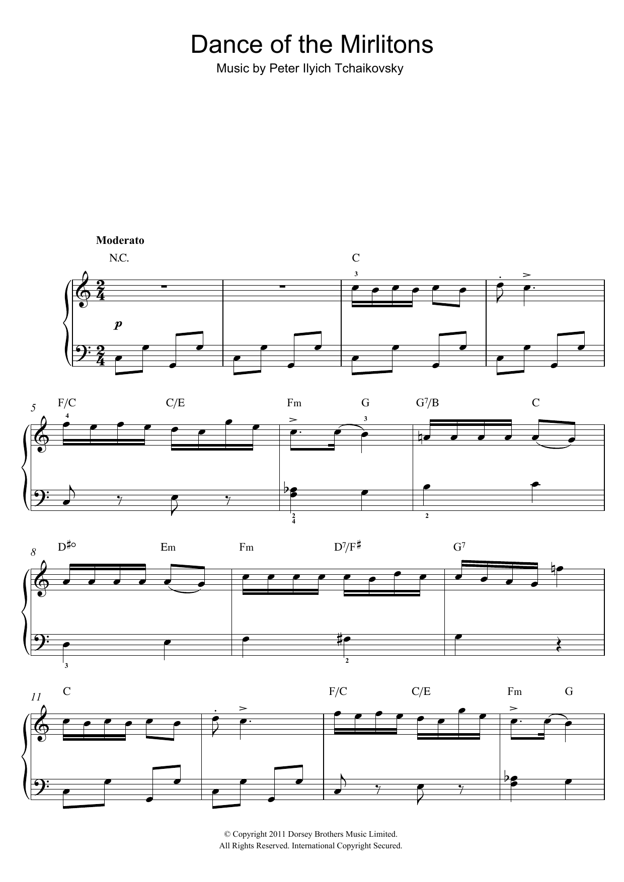 Danse Des Mirlitons (from The Nutcracker) Danse Des Mirlitons (from The Nutcracker)