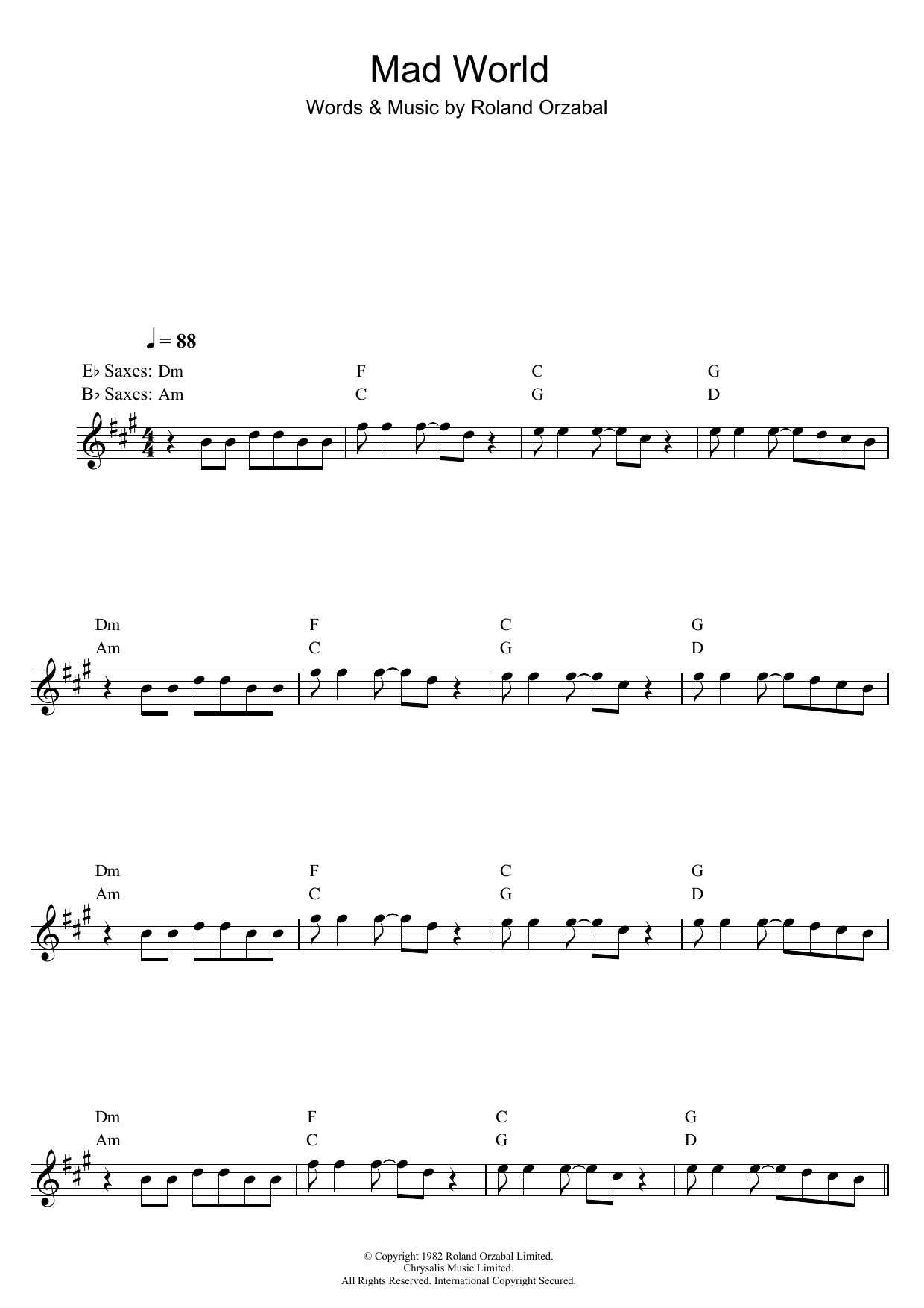 Mad World (from Donnie Darko) Mad World (from Donnie Darko)