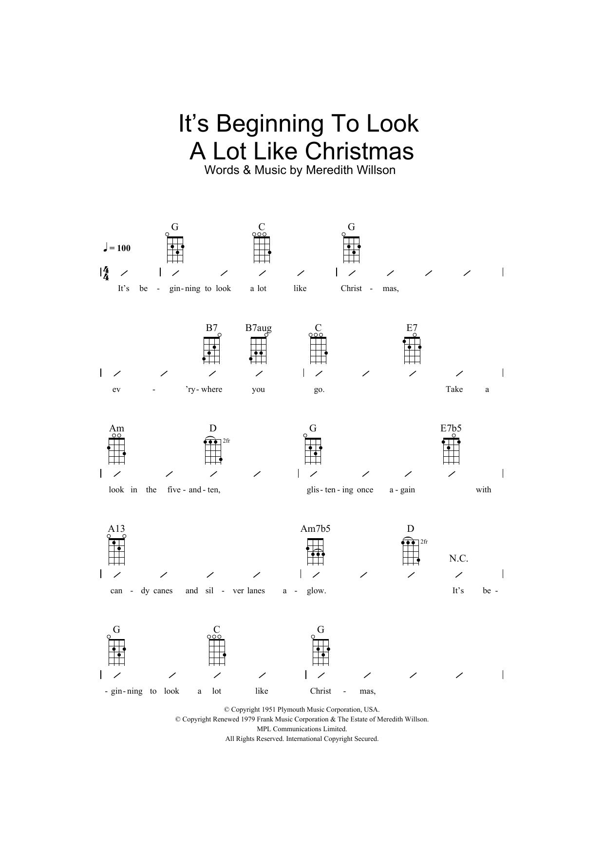 It’s Beginning To Look A Lot Like Christmas It’s Beginning To Look A Lot Like Christmas