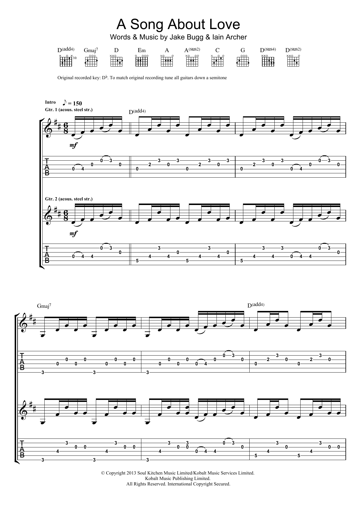 A Song About Love A Song About Love