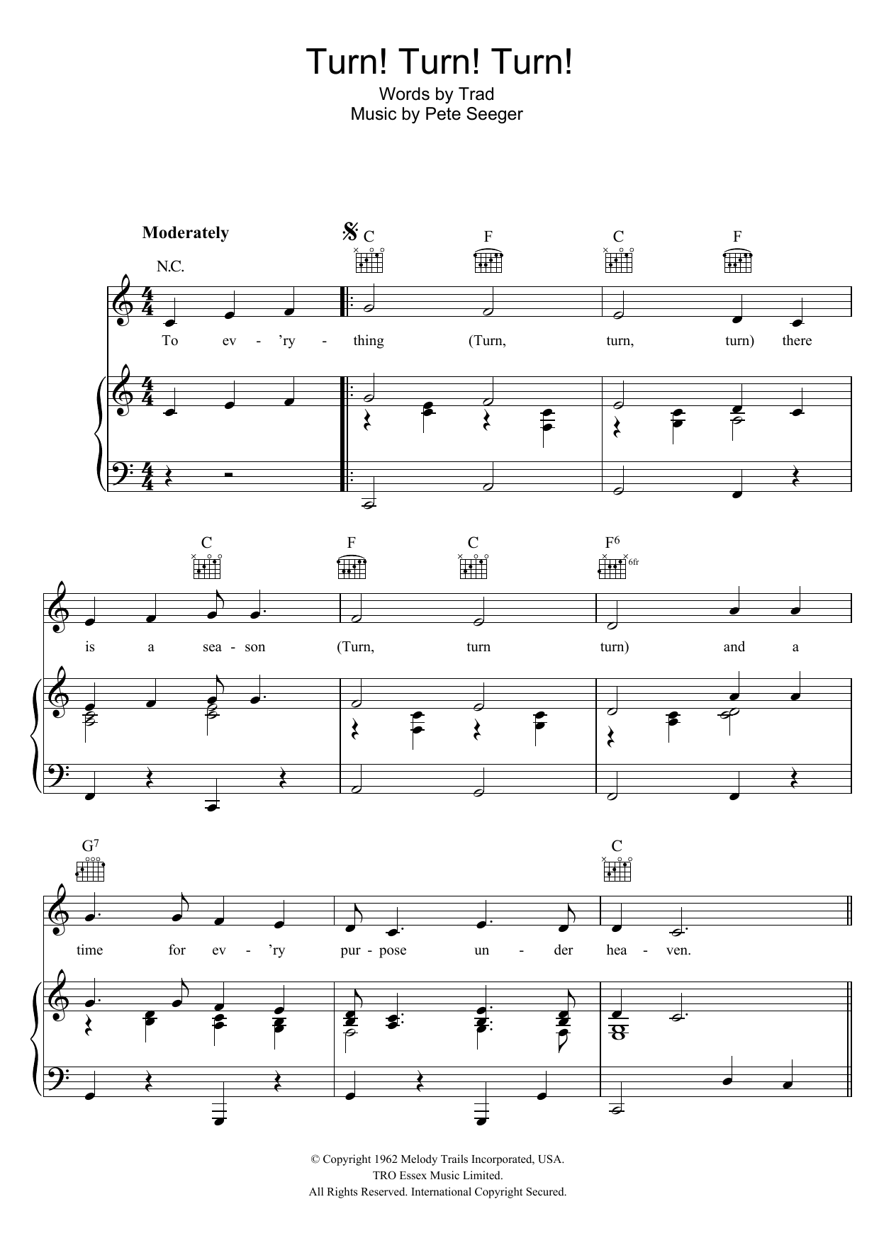 Turn! Turn! Turn! Turn! Turn! Turn!