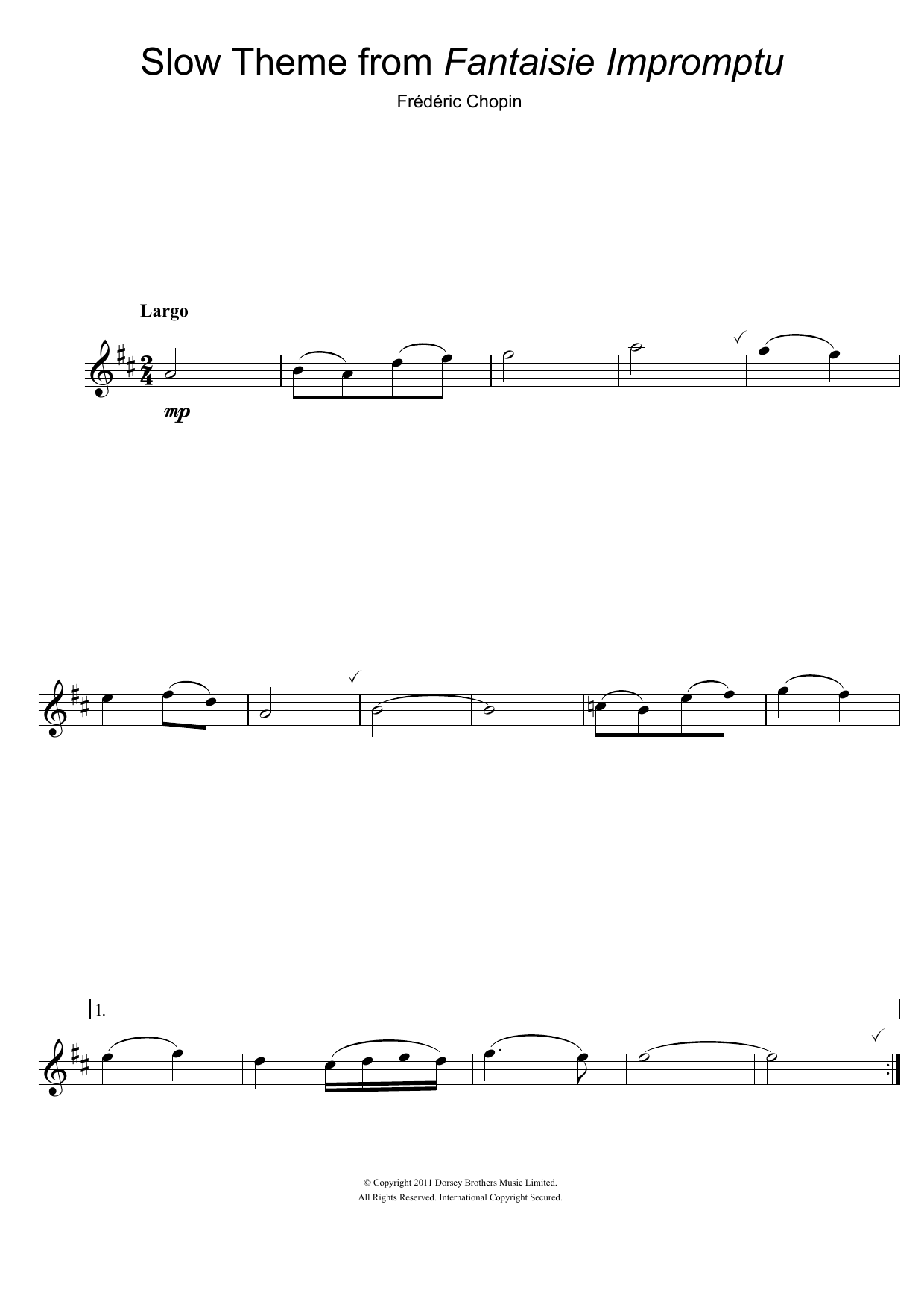 Fantaisie Impromptu Fantaisie Impromptu