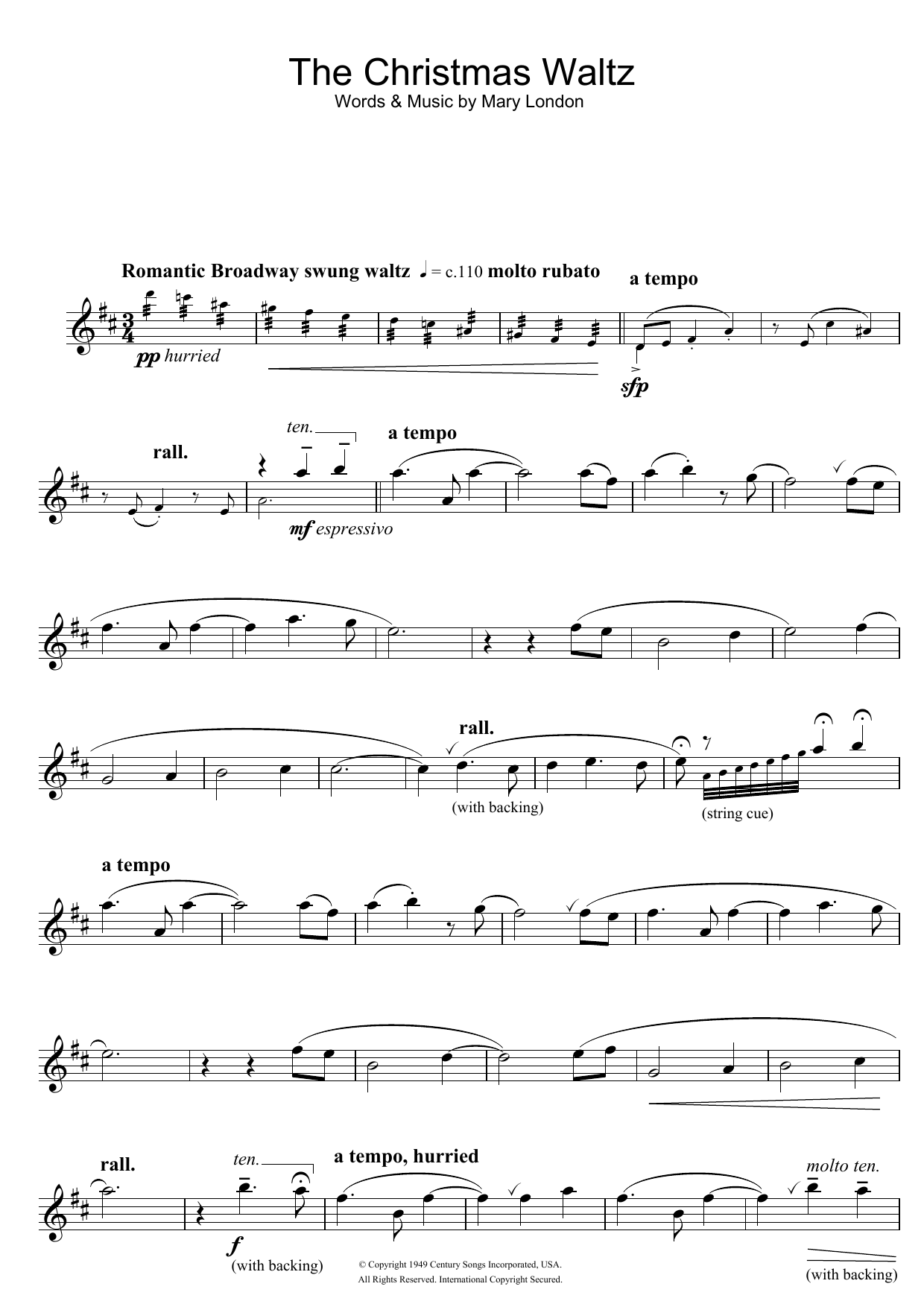 The Christmas Waltz