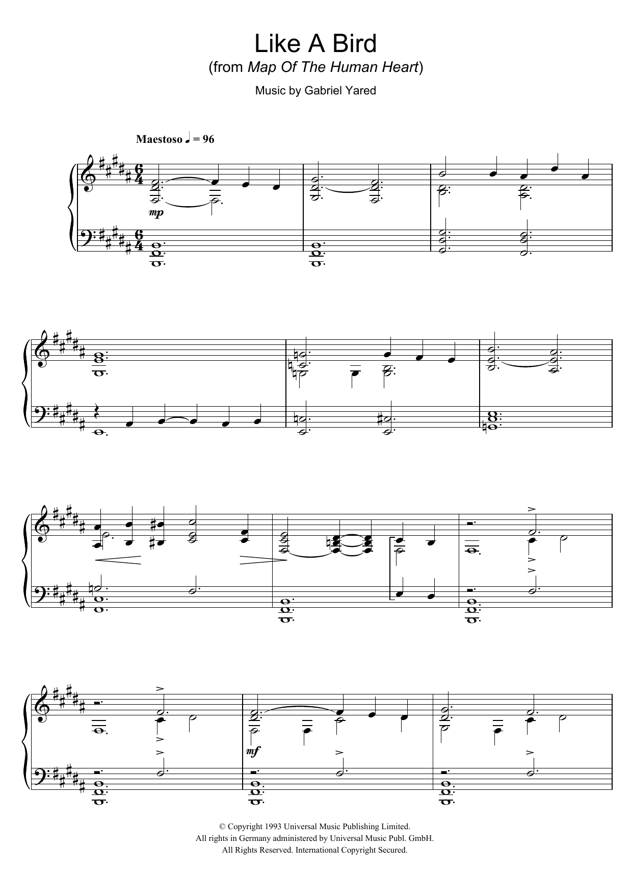 Like A Bird (from Map Of The Human Heart) Like A Bird (from Map Of The Human Heart)