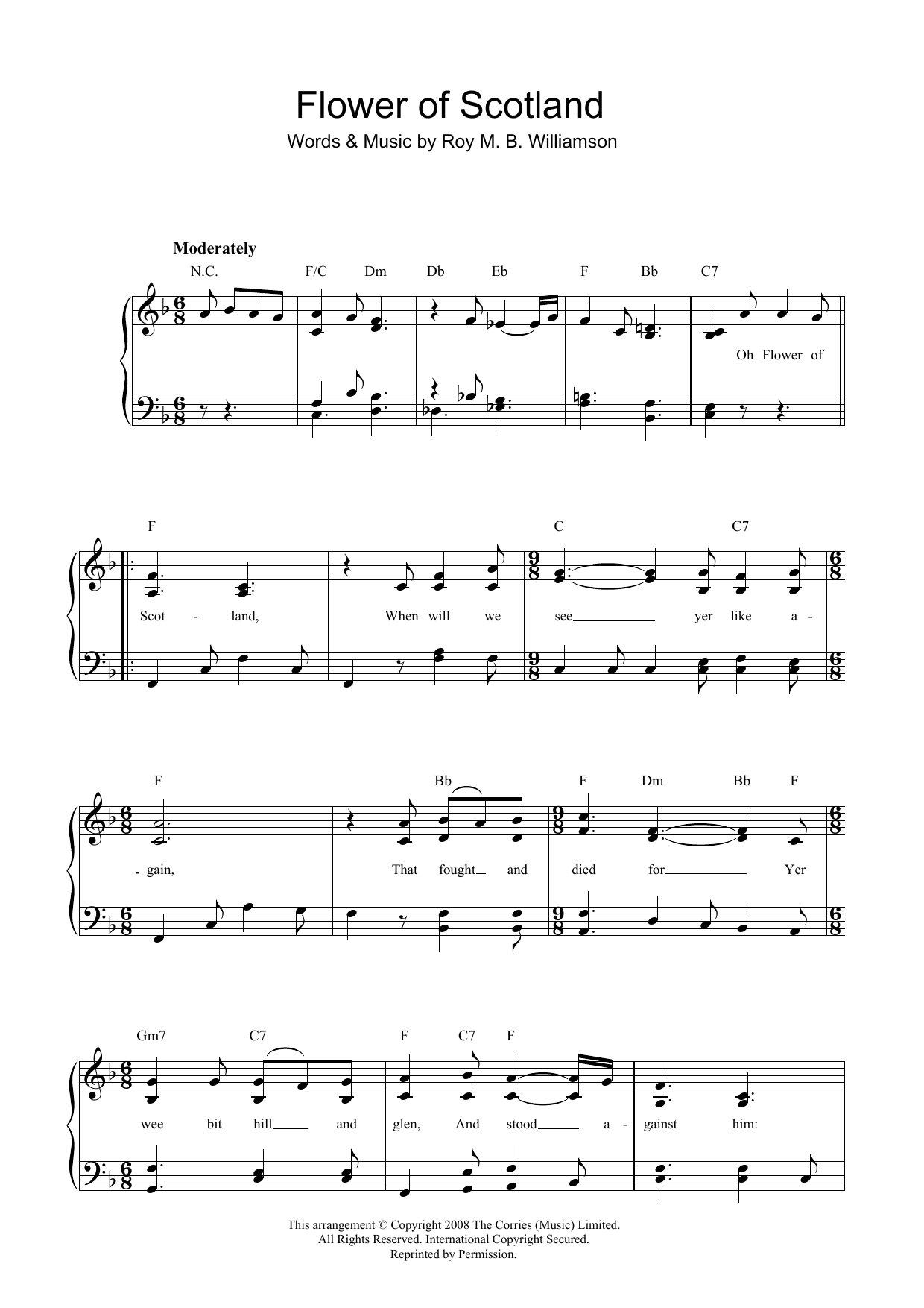Flower Of Scotland (Unofficial Scottish National Anthem) Flower Of Scotland (Unofficial Scottish National Anthem)