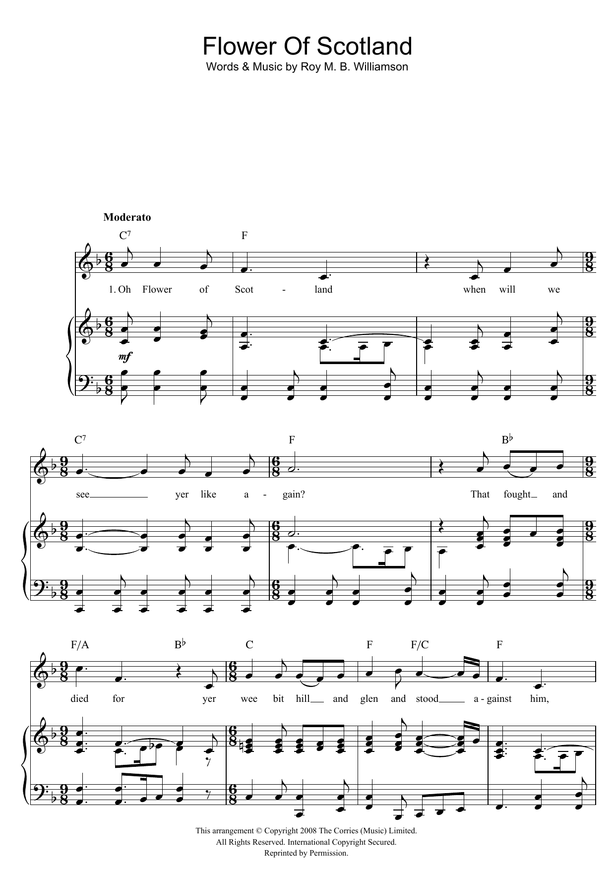 Flower Of Scotland (Unofficial Scottish National Anthem) Flower Of Scotland (Unofficial Scottish National Anthem)