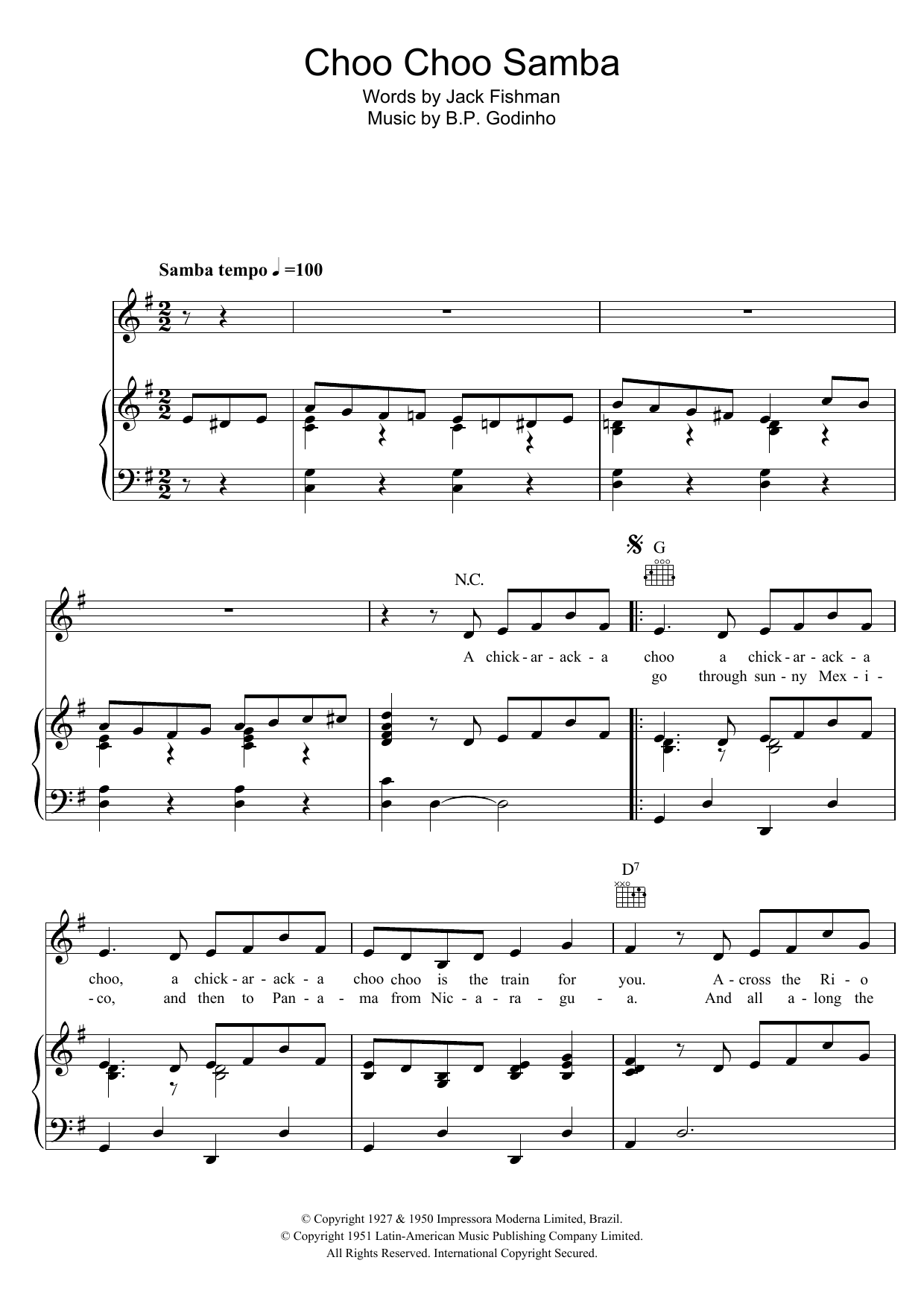 Choo Choo Samba Choo Choo Samba