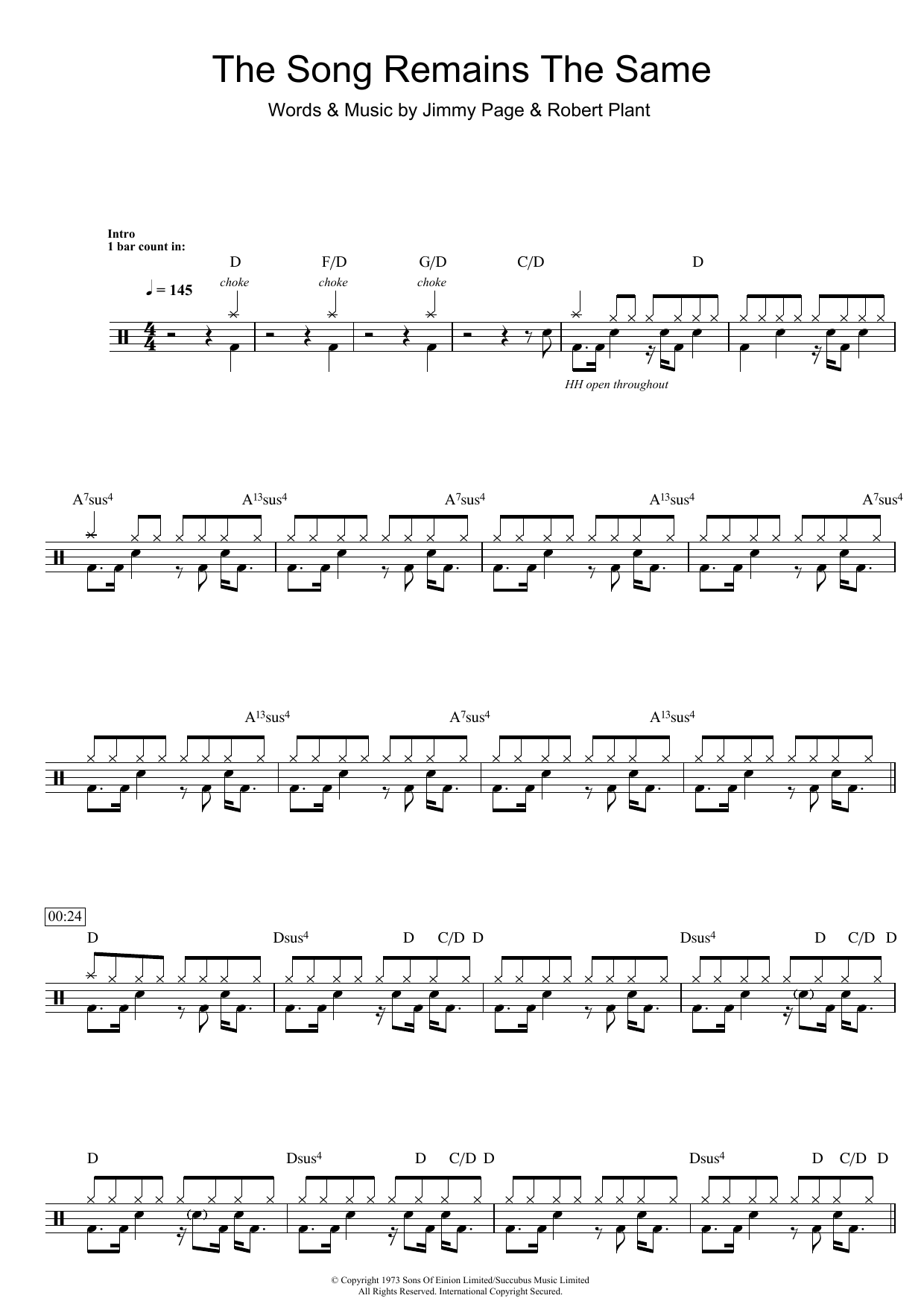The Song Remains The Same The Song Remains The Same