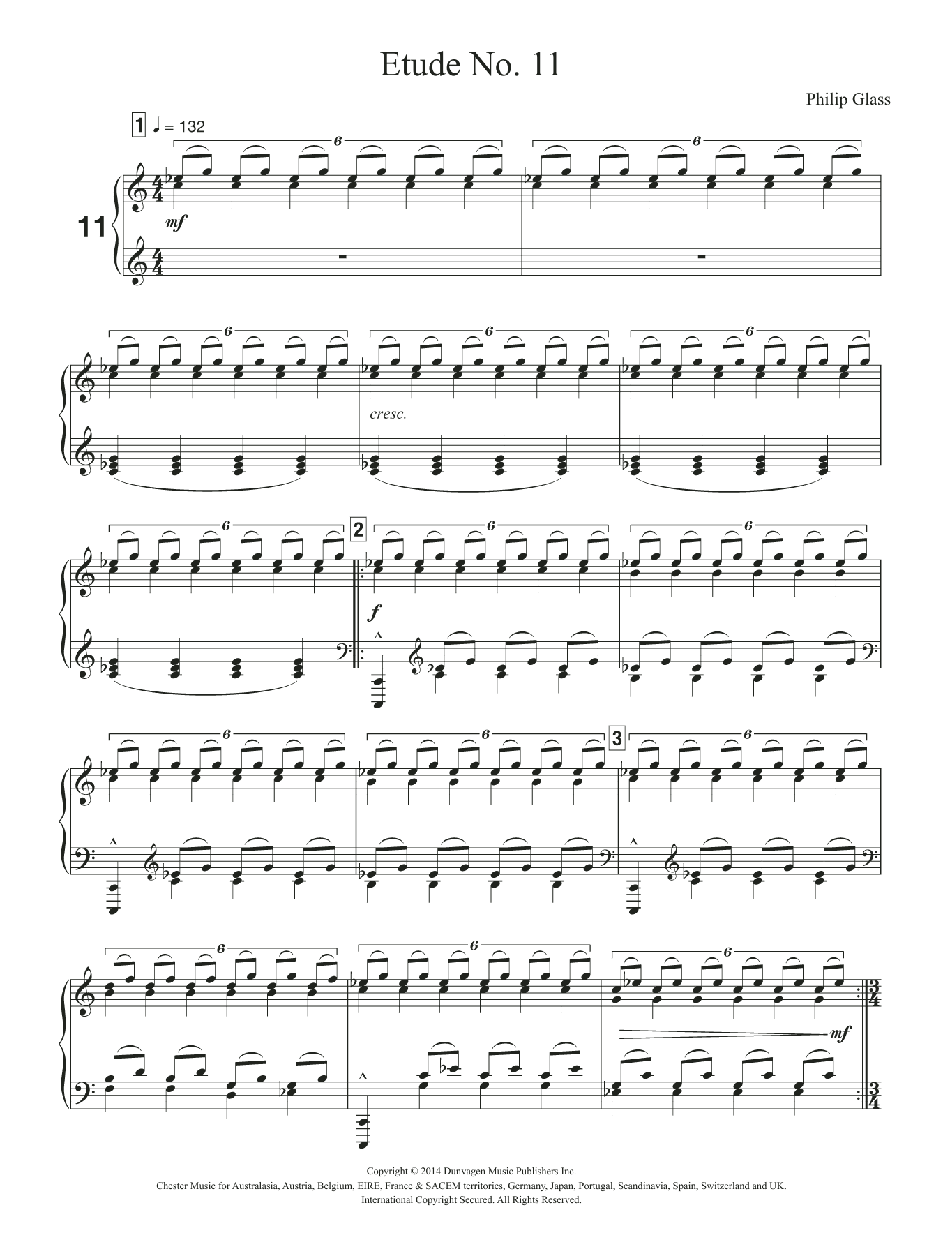 Etude No. 11 Etude No. 11