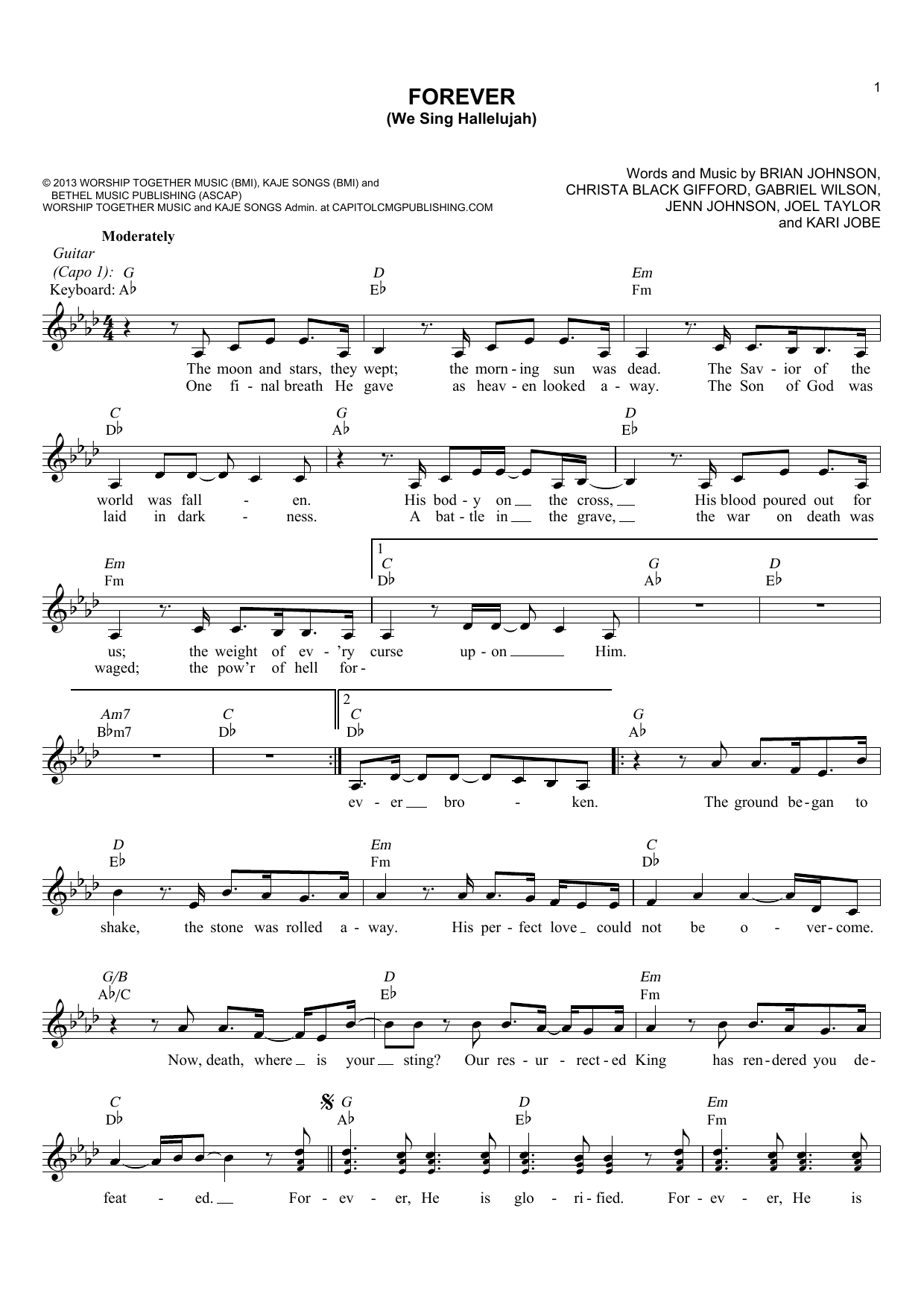 Forever (We Sing Hallelujah)