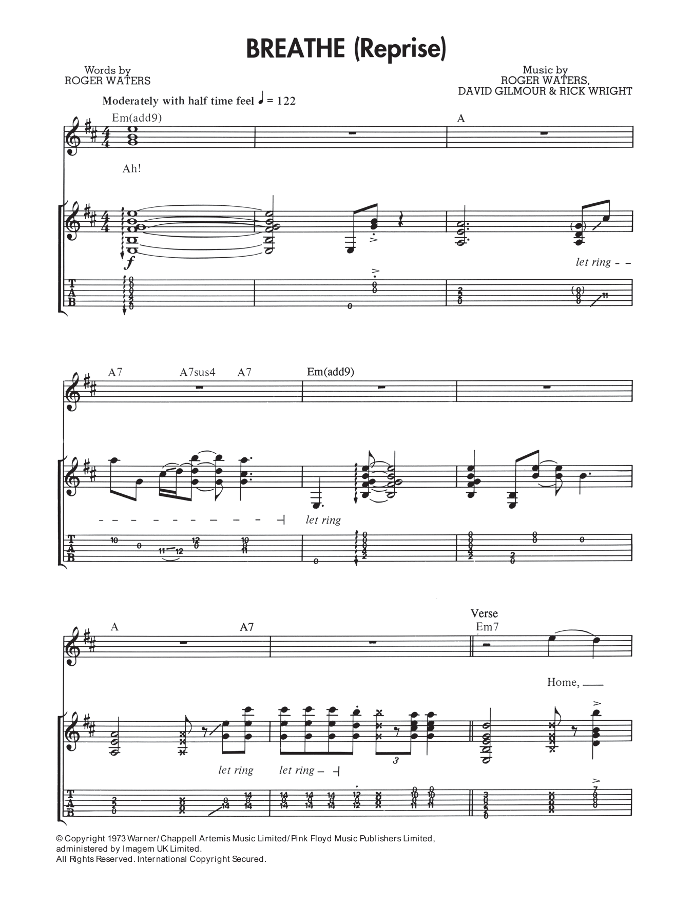 Breathe (In The Air) (Reprise) Breathe (In The Air) (Reprise)