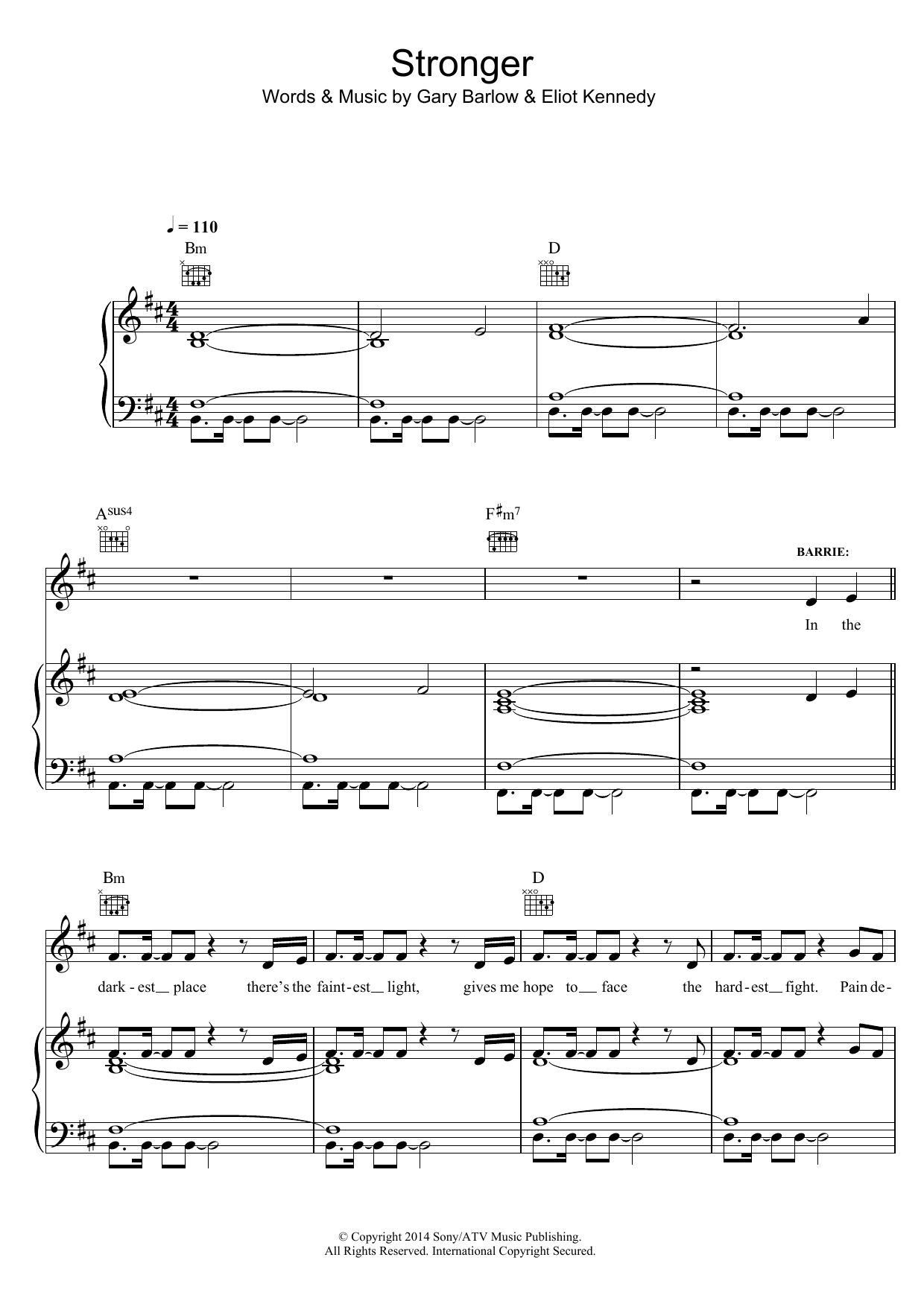 Stronger (from ‘Finding Neverland’) Stronger (from ‘Finding Neverland’)
