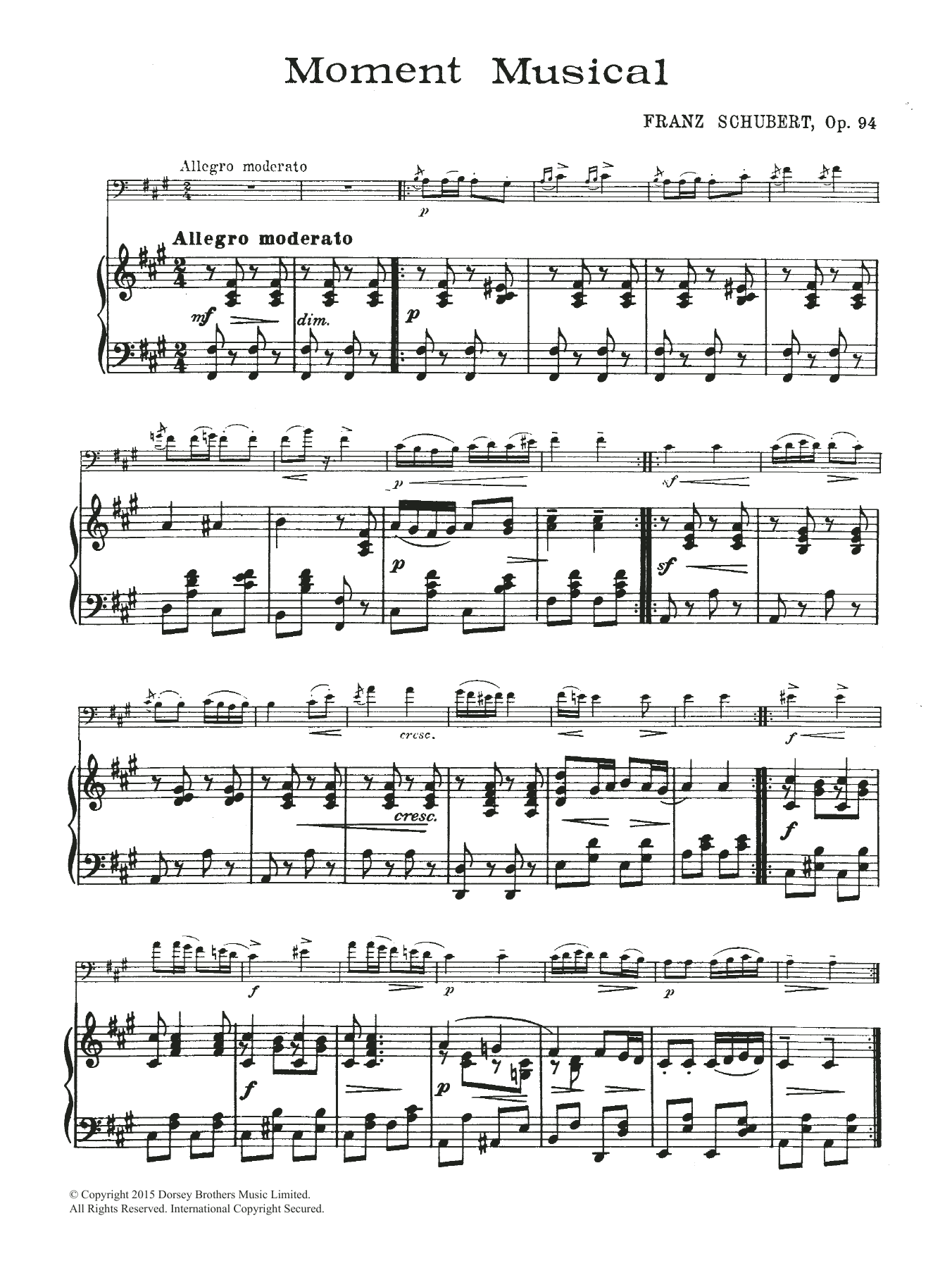 Moment Musical Moment Musical