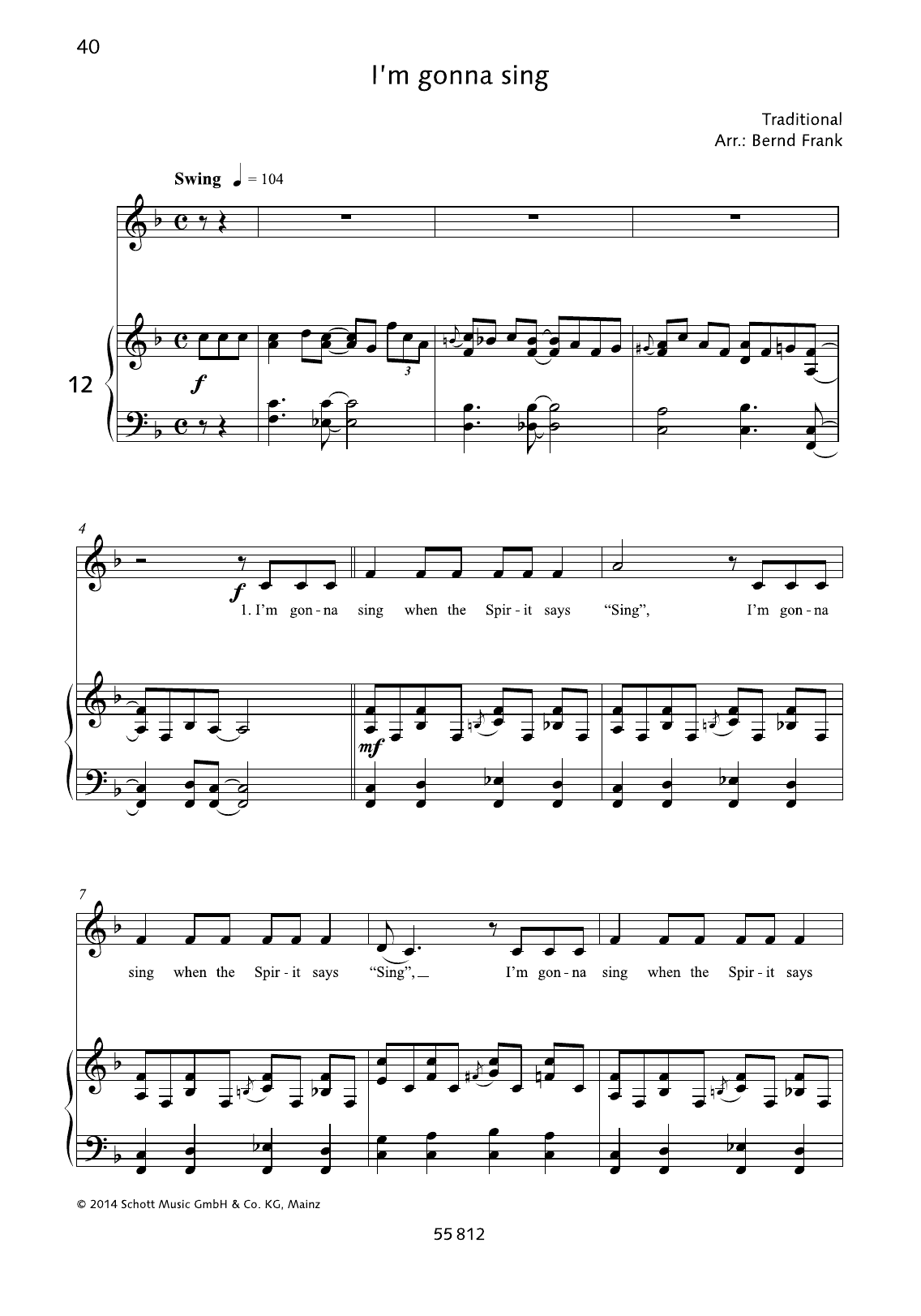 I’m Gonna Sing I’m Gonna Sing