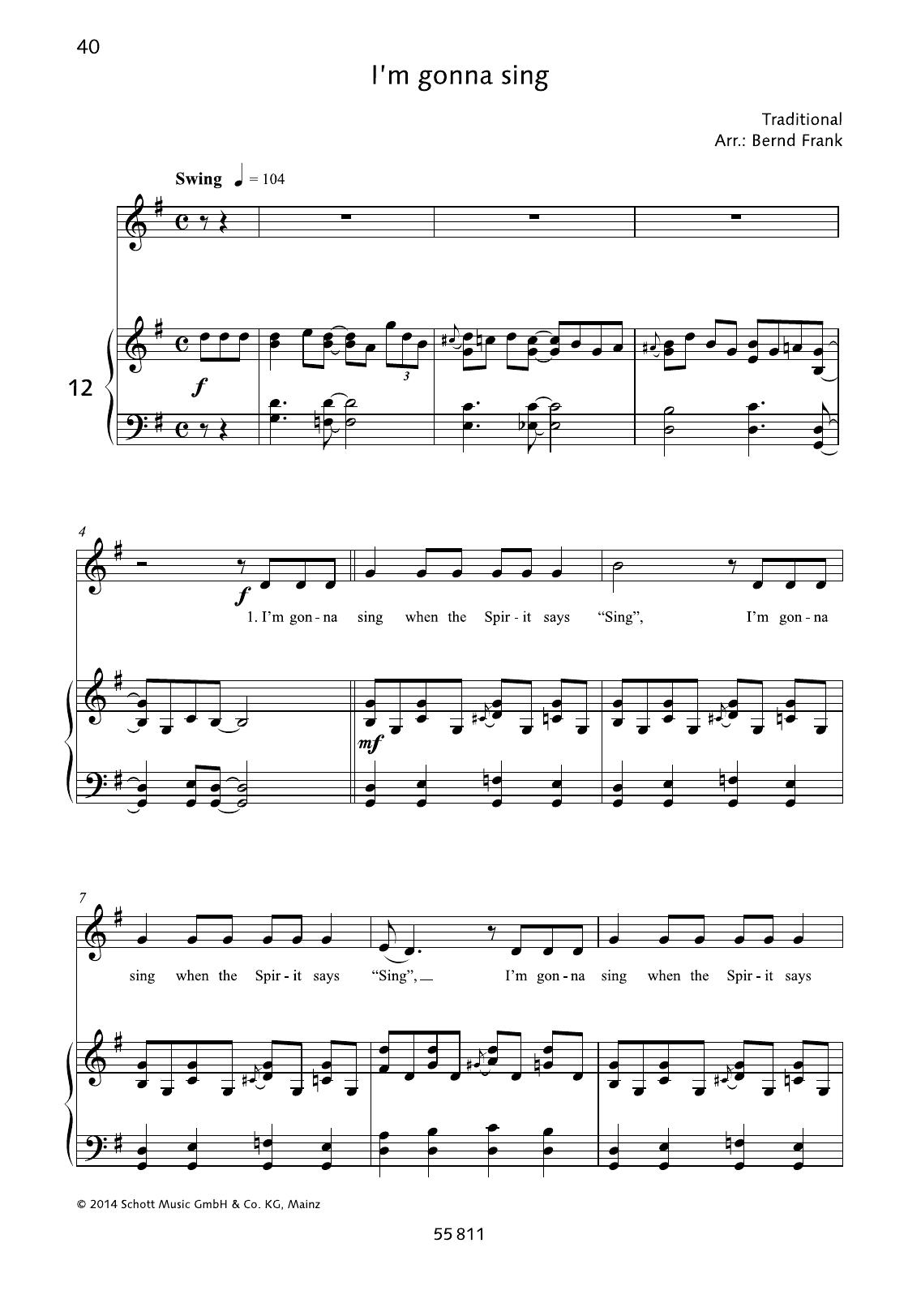 I’m Gonna Sing I’m Gonna Sing
