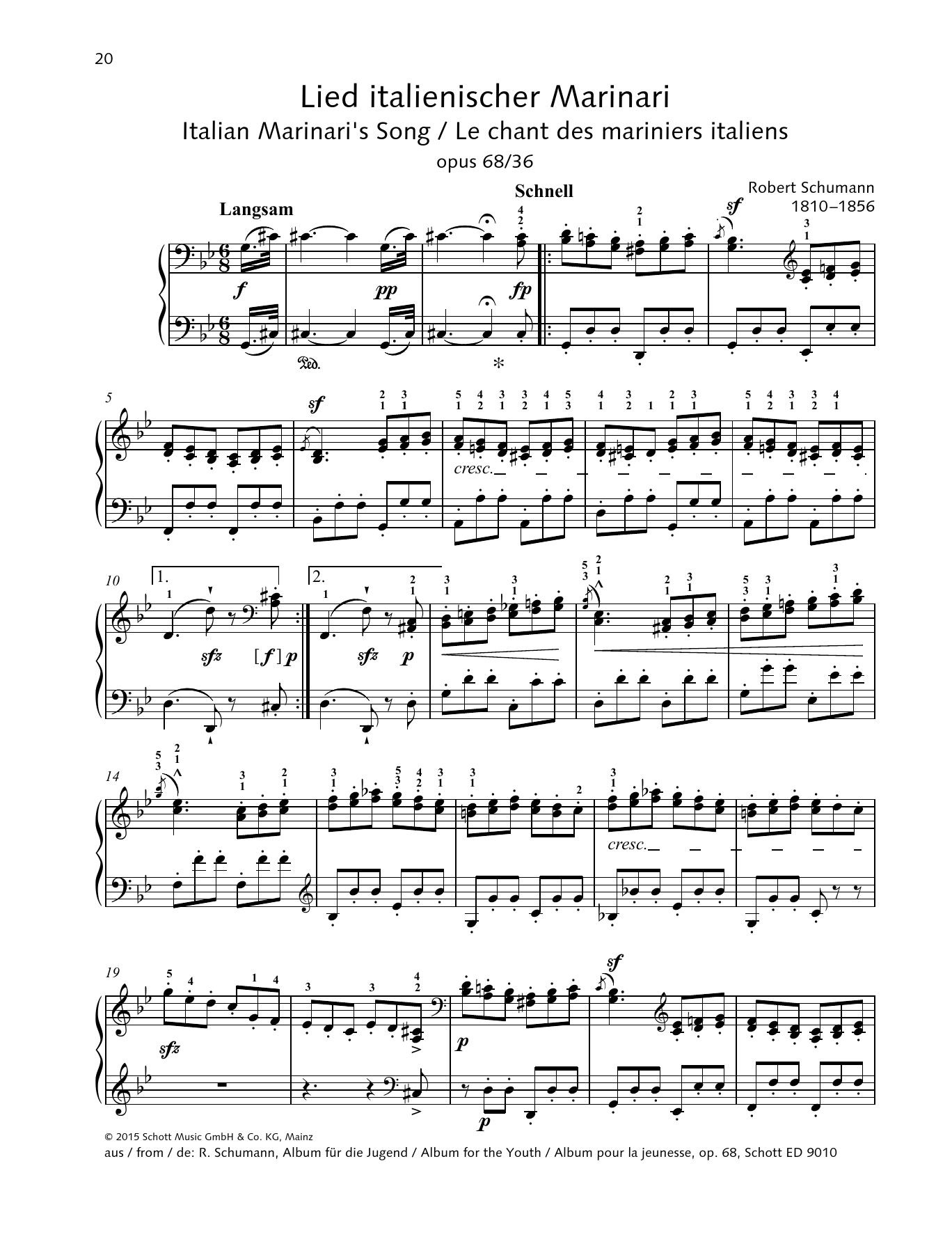 Italian Marinari’s Song Italian Marinari’s Song