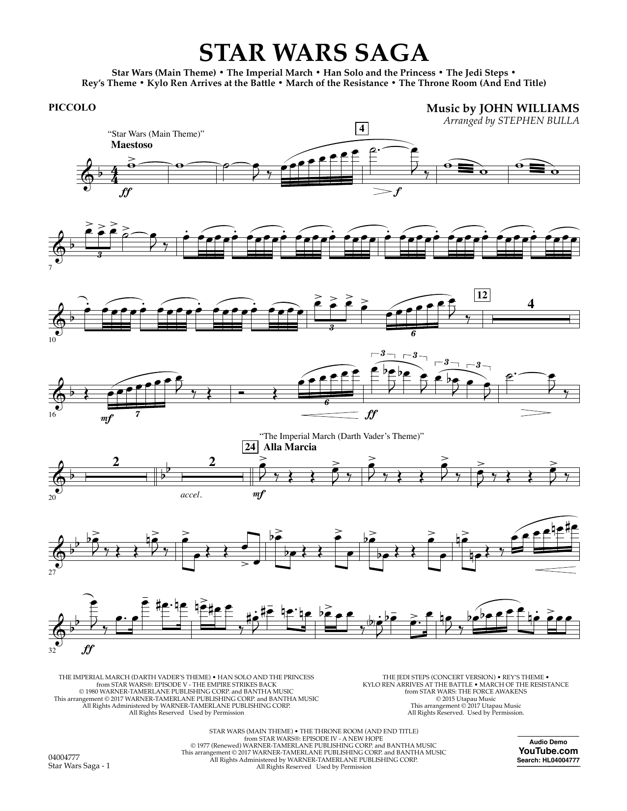 Star Wars Saga – Piccolo Star Wars Saga – Piccolo
