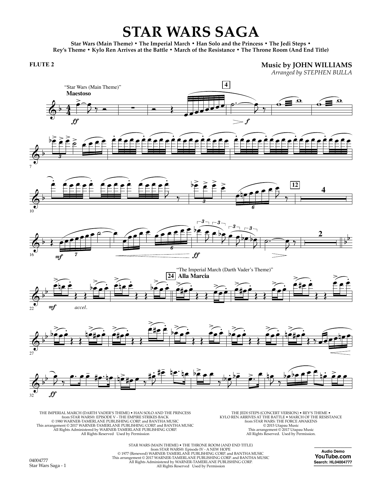 Star Wars Saga – Flute 2 Star Wars Saga – Flute 2