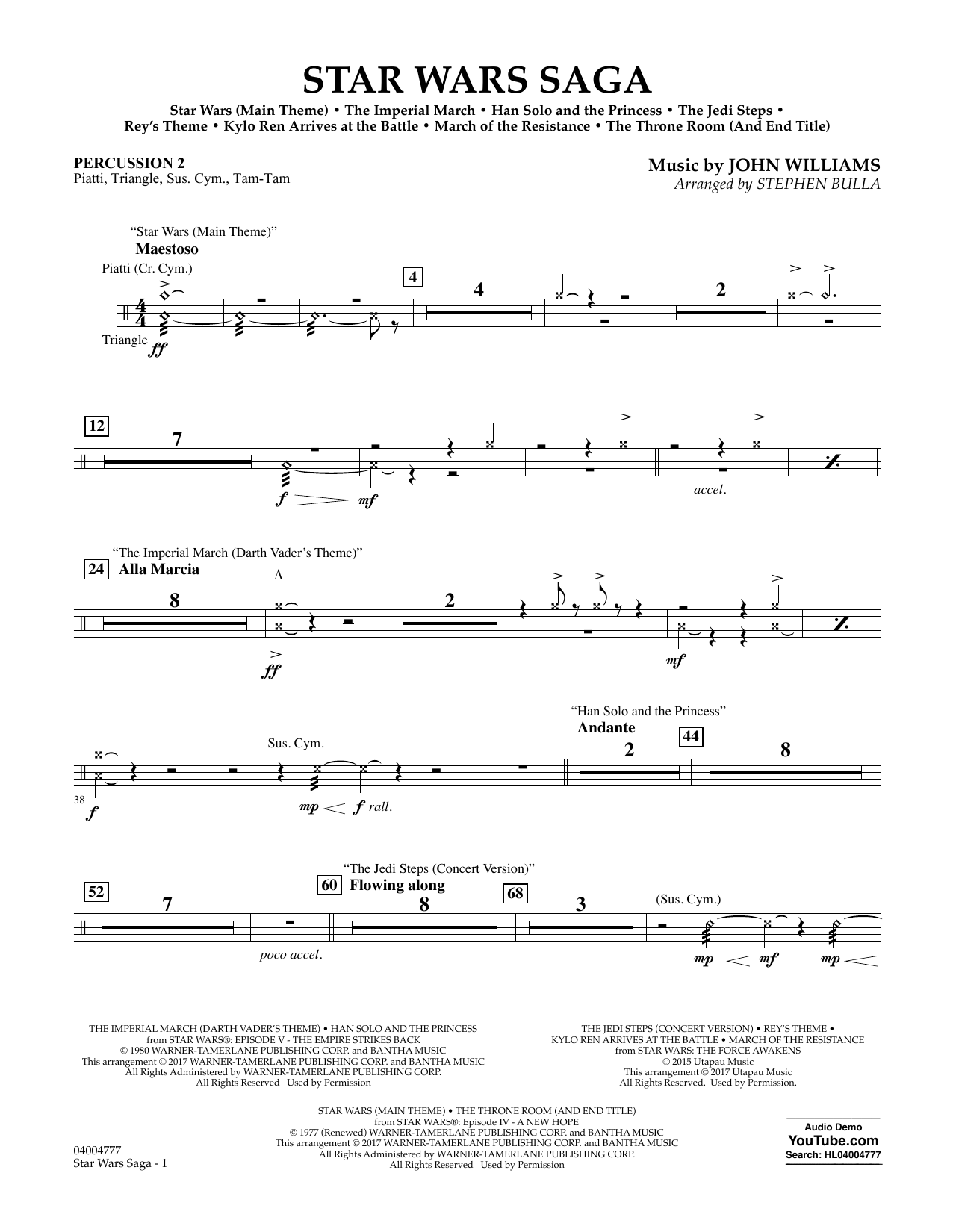 Star Wars Saga – Percussion 2 Star Wars Saga – Percussion 2