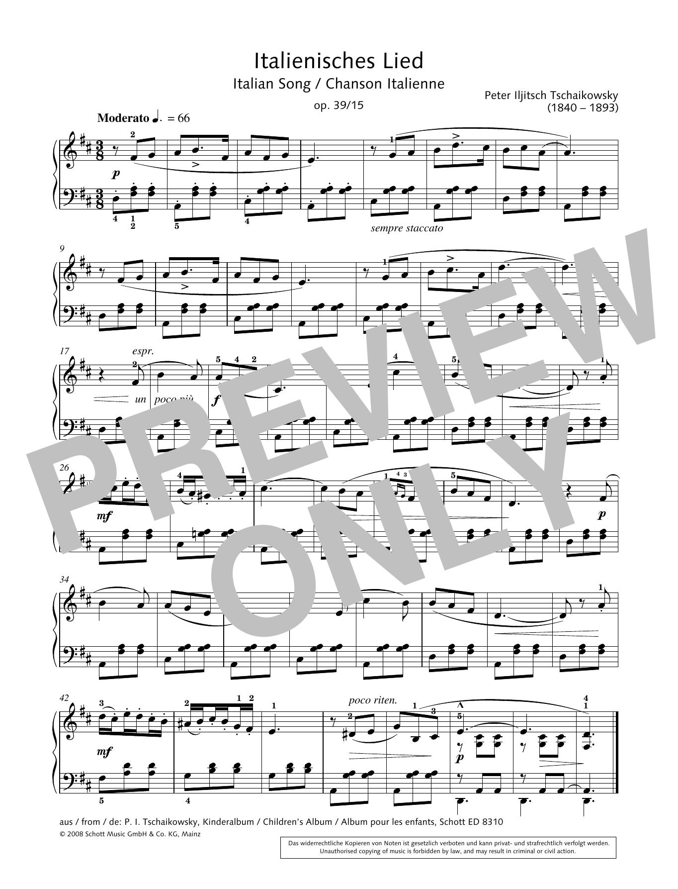 Italian Song Italian Song