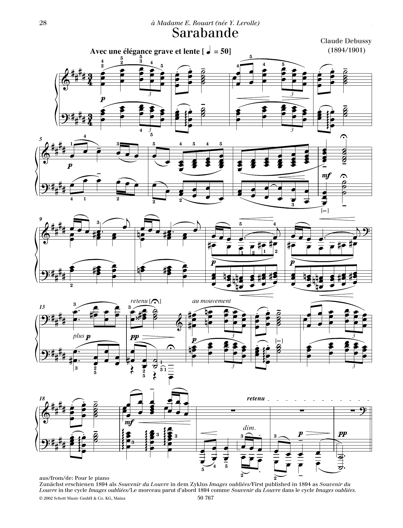 Sarabande Sarabande