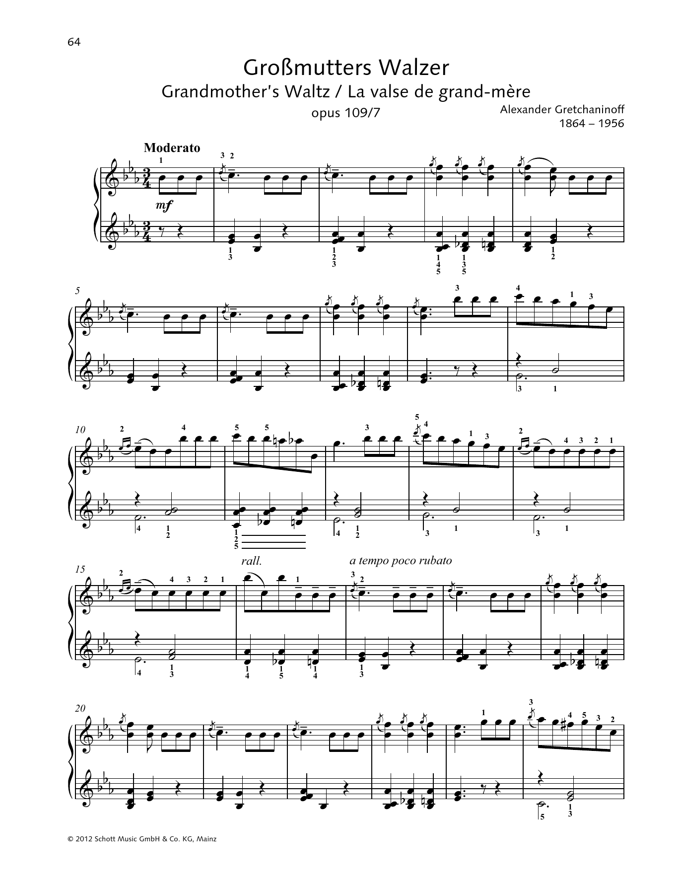 Grandmother’s Waltz Grandmother’s Waltz