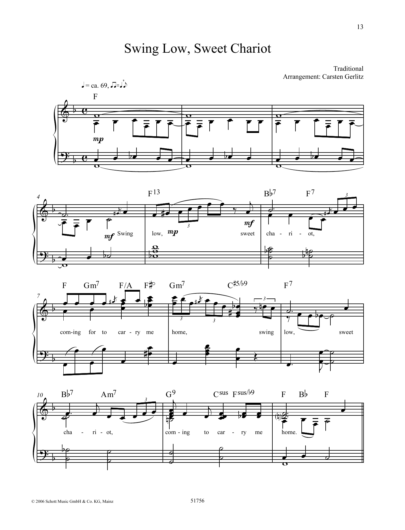 Swing Low, Sweet Chariot Swing Low, Sweet Chariot