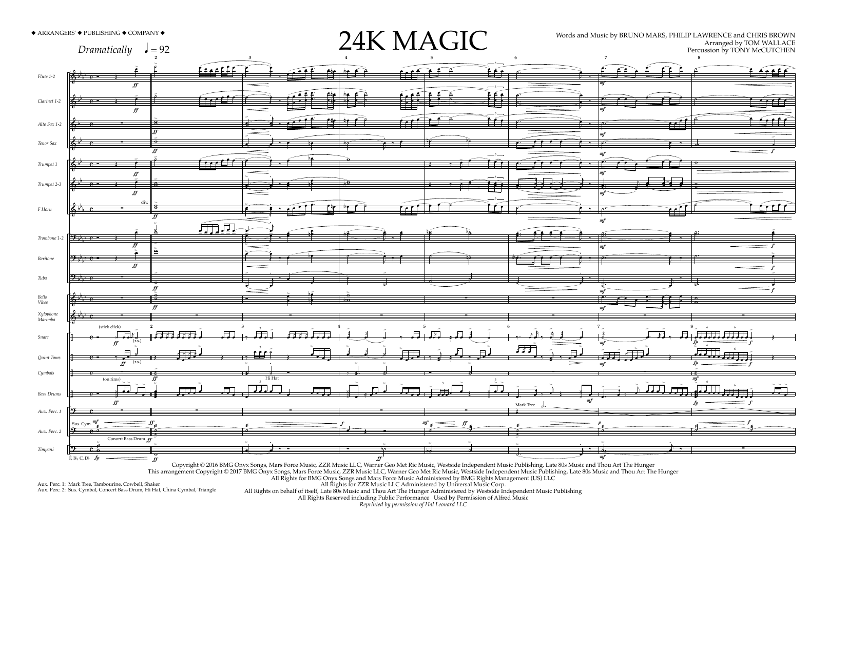 24K Magic – Full Score 24K Magic – Full Score