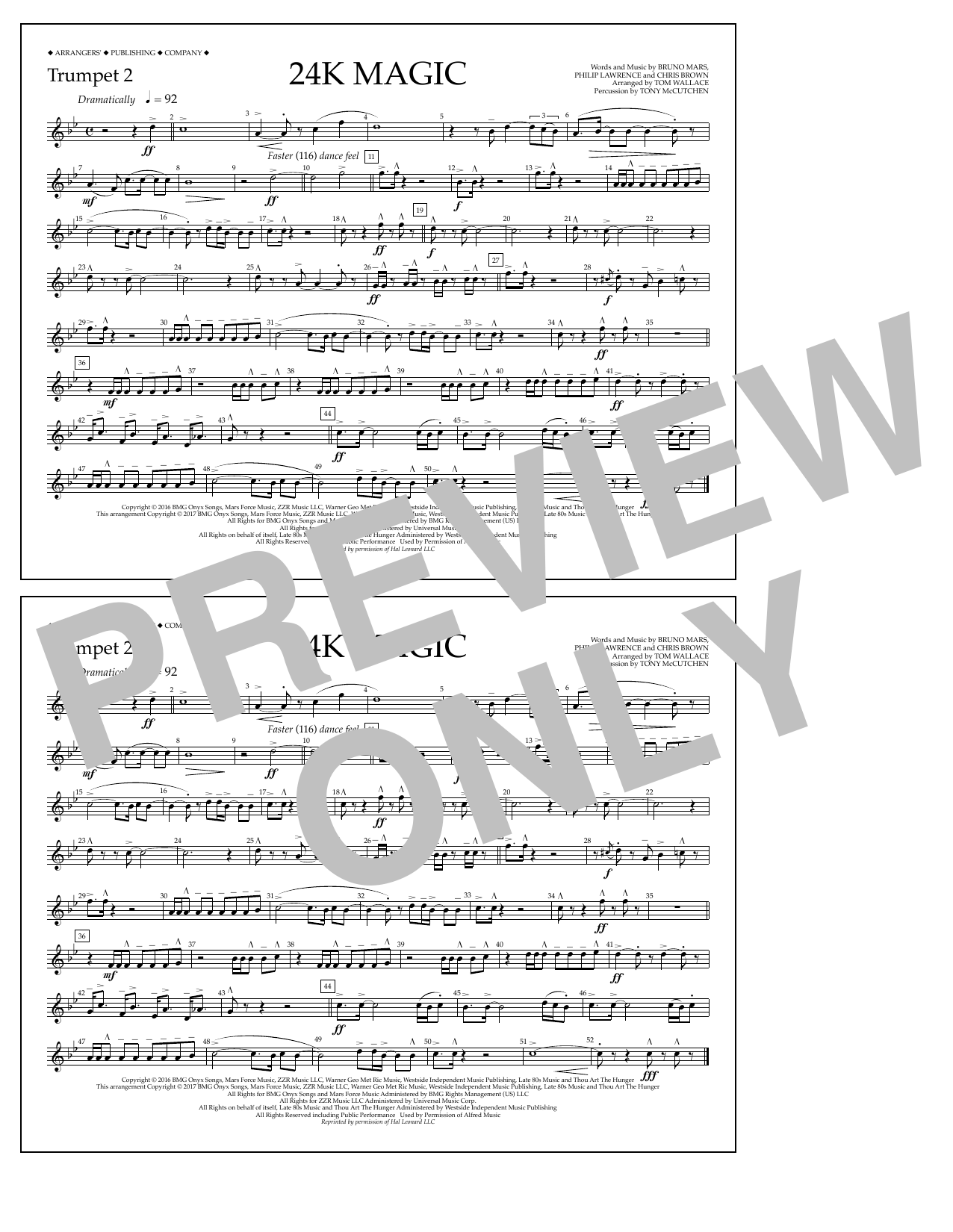 24K Magic – Trumpet 2 24K Magic – Trumpet 2