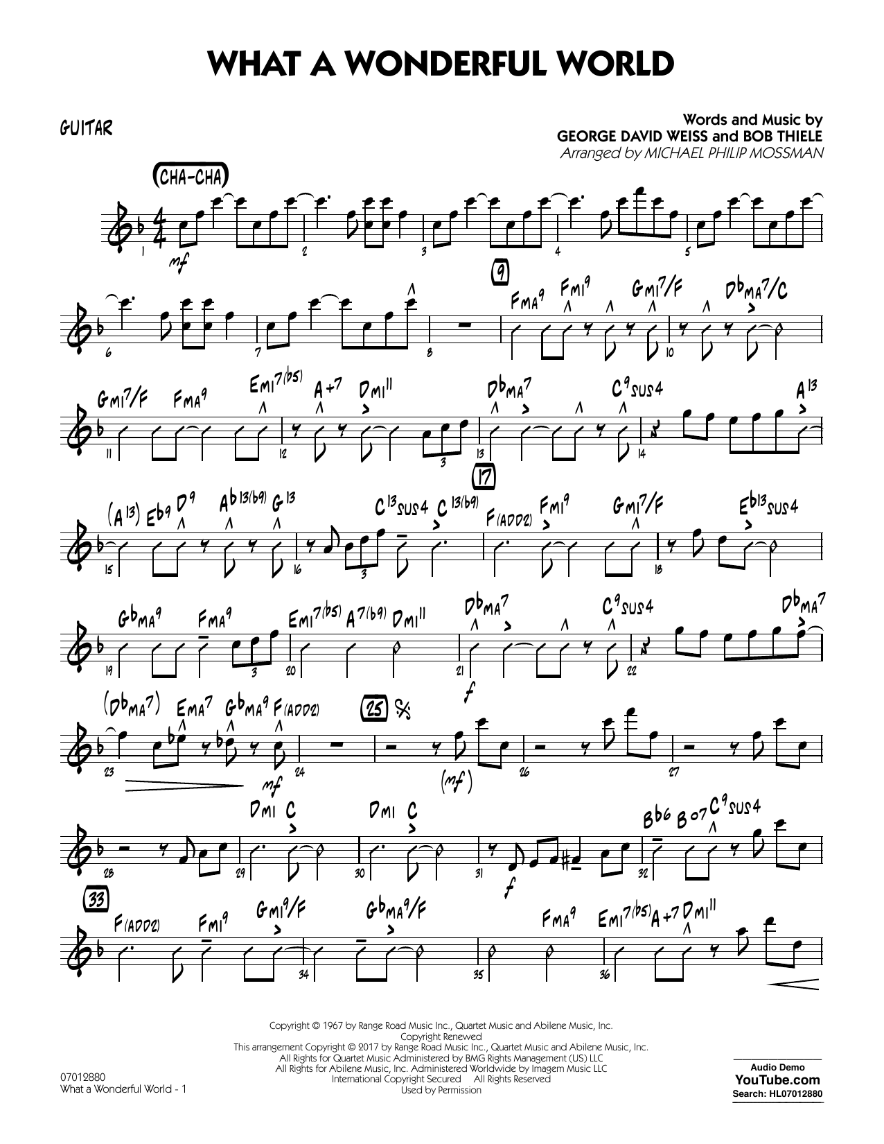 What A Wonderful World Dl – Guitar What A Wonderful World Dl – Guitar