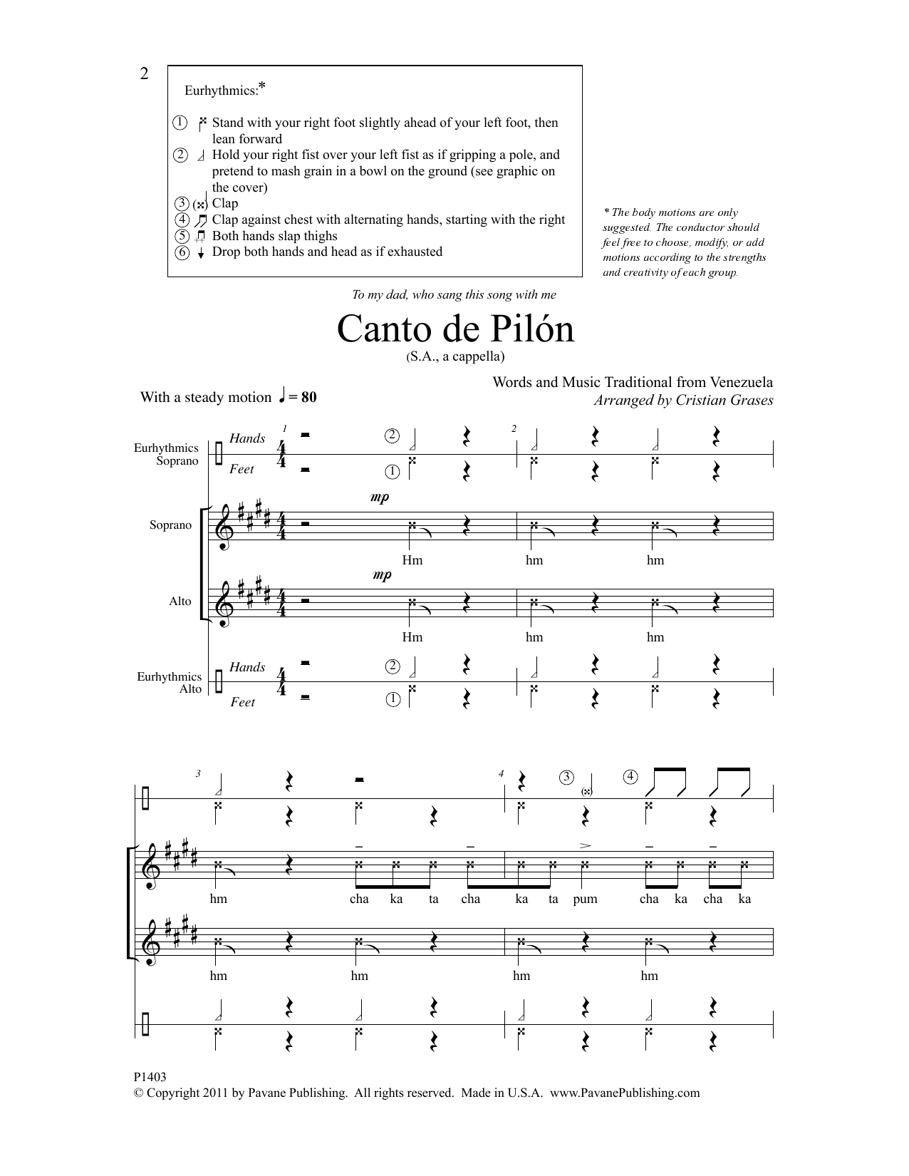 Canto de Pilon Canto de Pilon