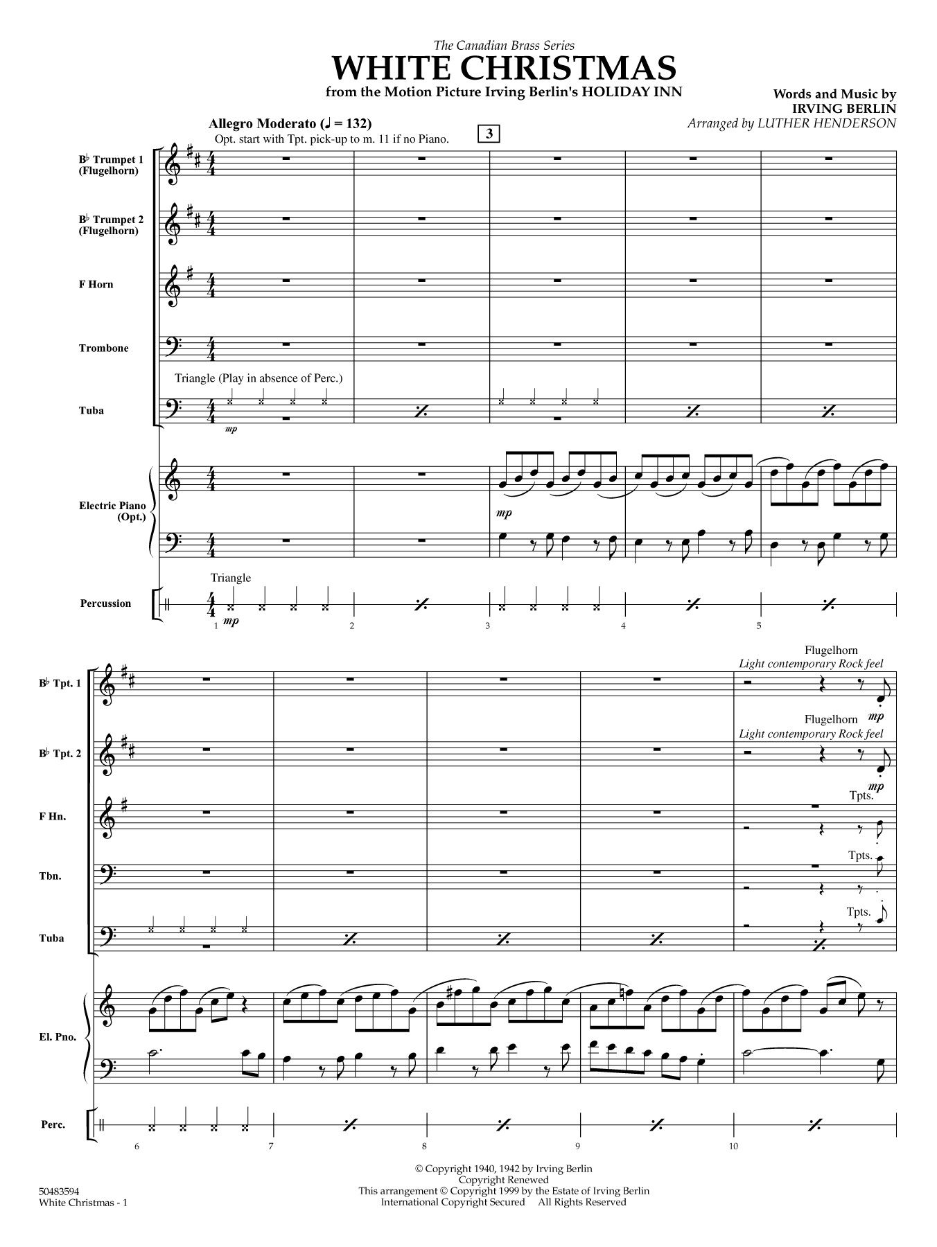 White Christmas – Full Score White Christmas – Full Score