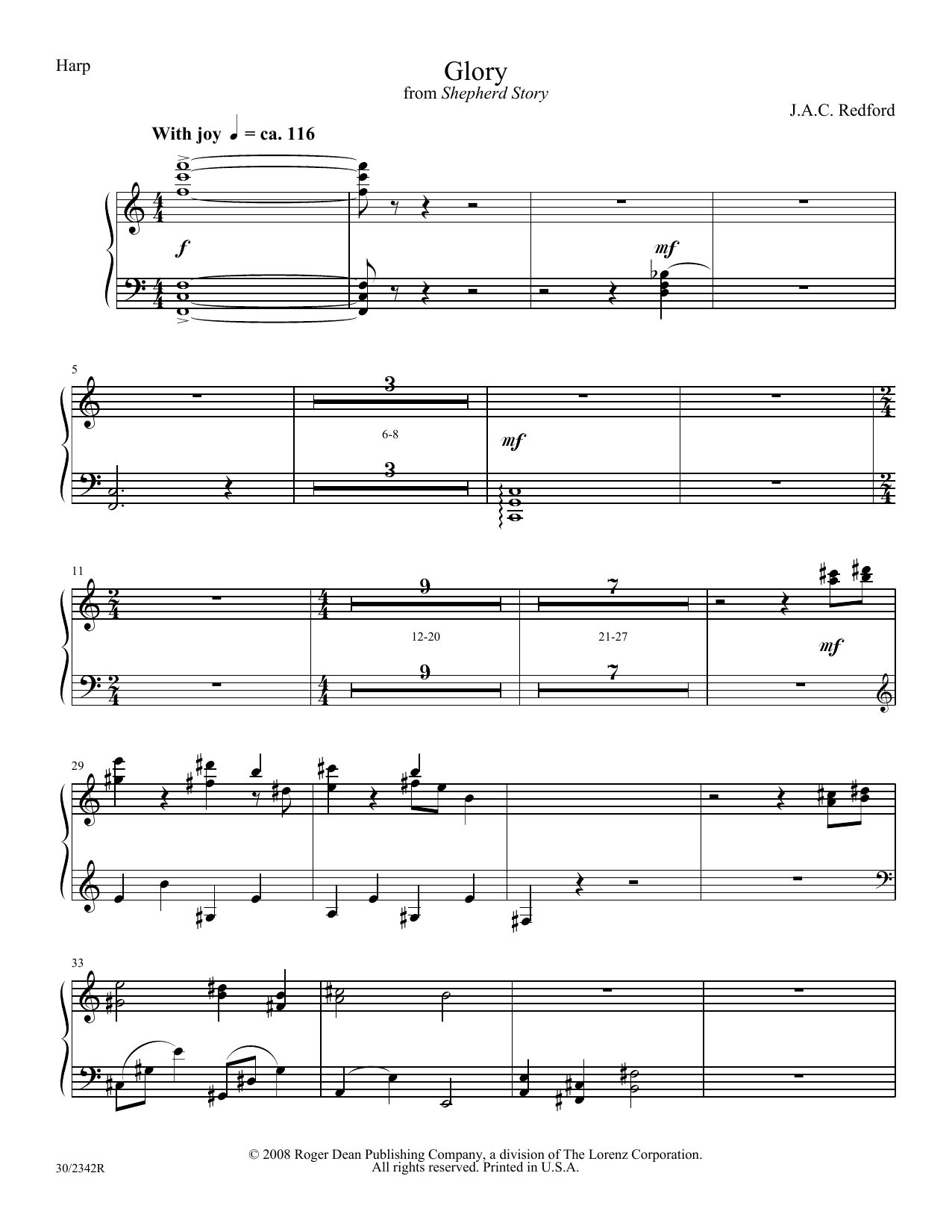 Glory – Harp Glory – Harp