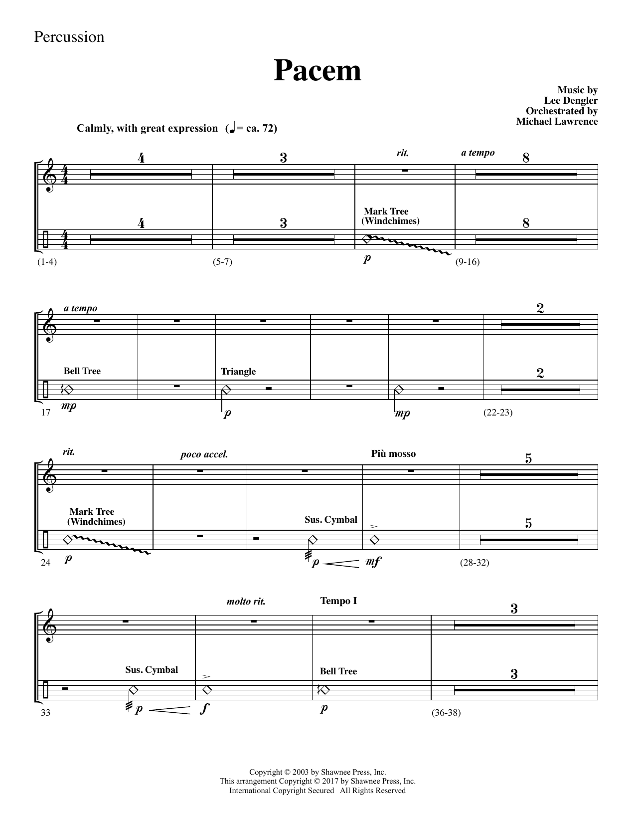 Pacem – Percussion Pacem – Percussion