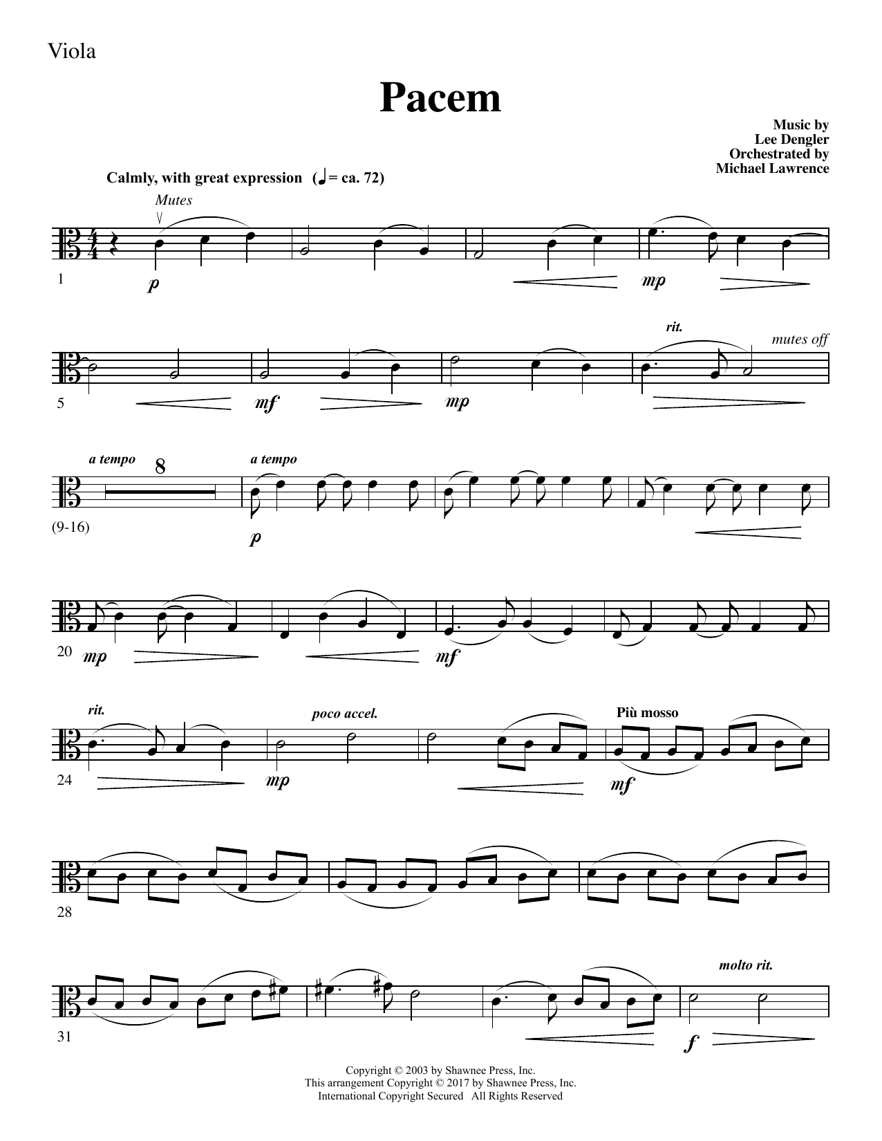Pacem – Viola Pacem – Viola