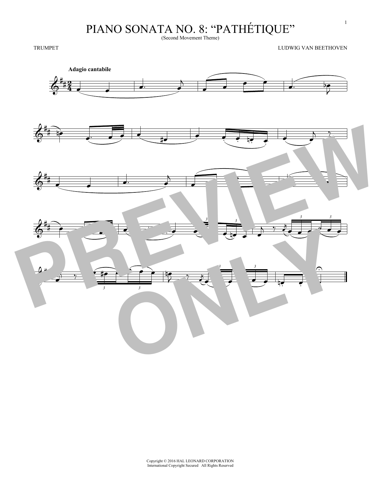 Adagio Cantabile, Op. 13 Adagio Cantabile, Op. 13