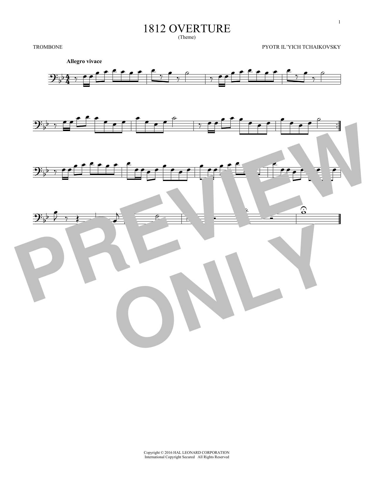 1812 Overture 1812 Overture